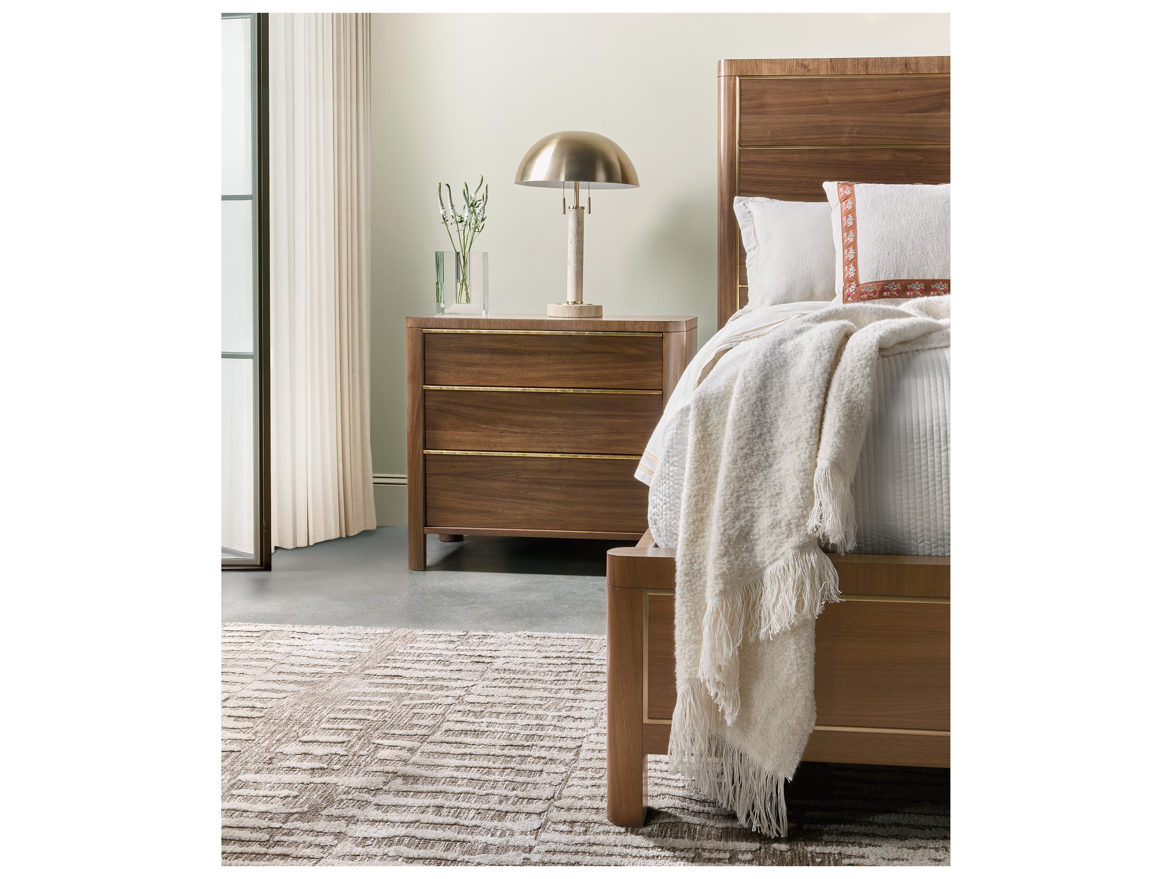 Hooker Furniture Eleana Three Drawer Nightstand