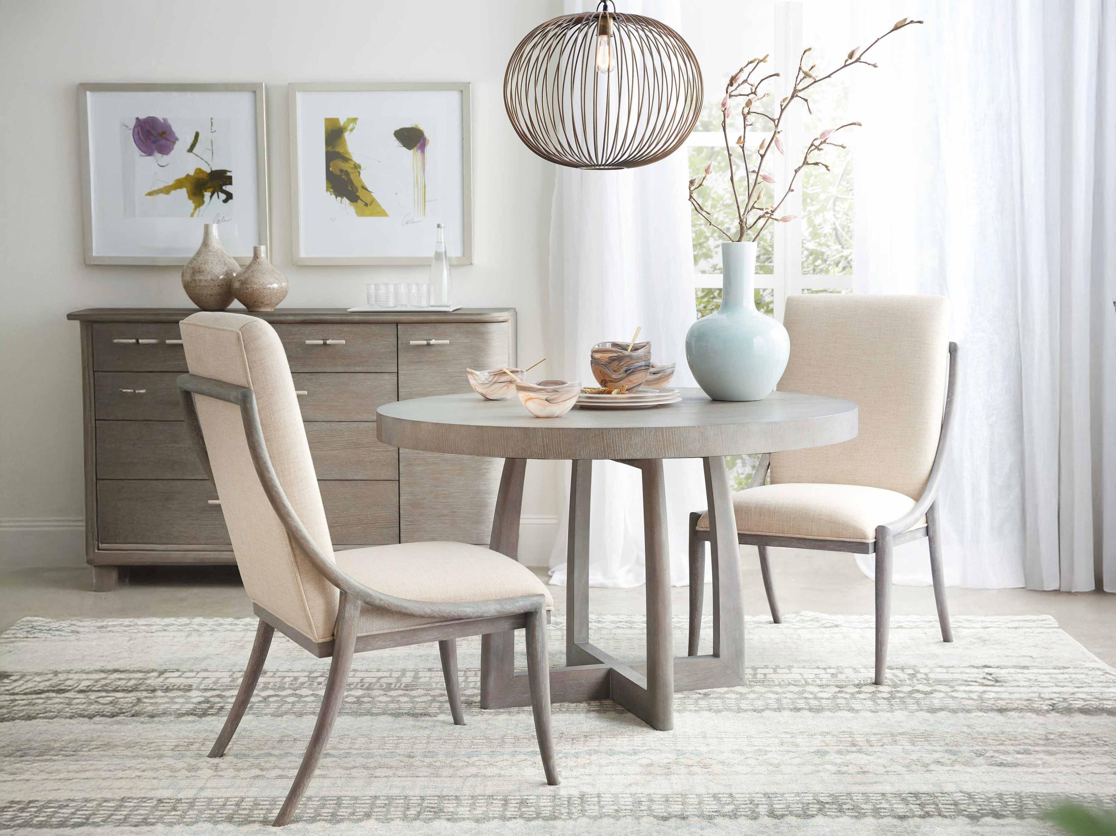 Hooker Furniture Affinity Rubberwood Dining Room Set