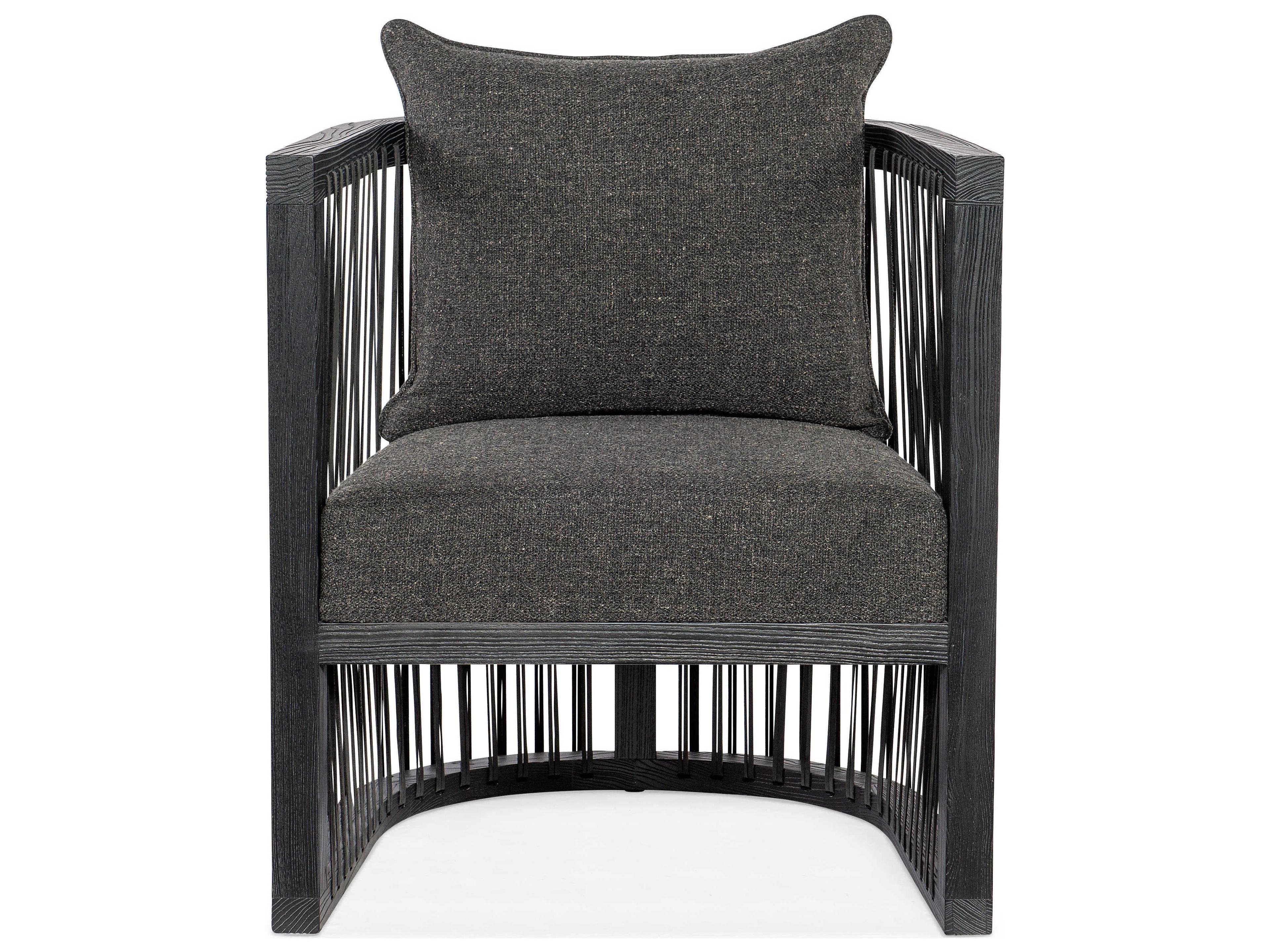 Hooker Furniture Wilde Black Fabric Accent Chair