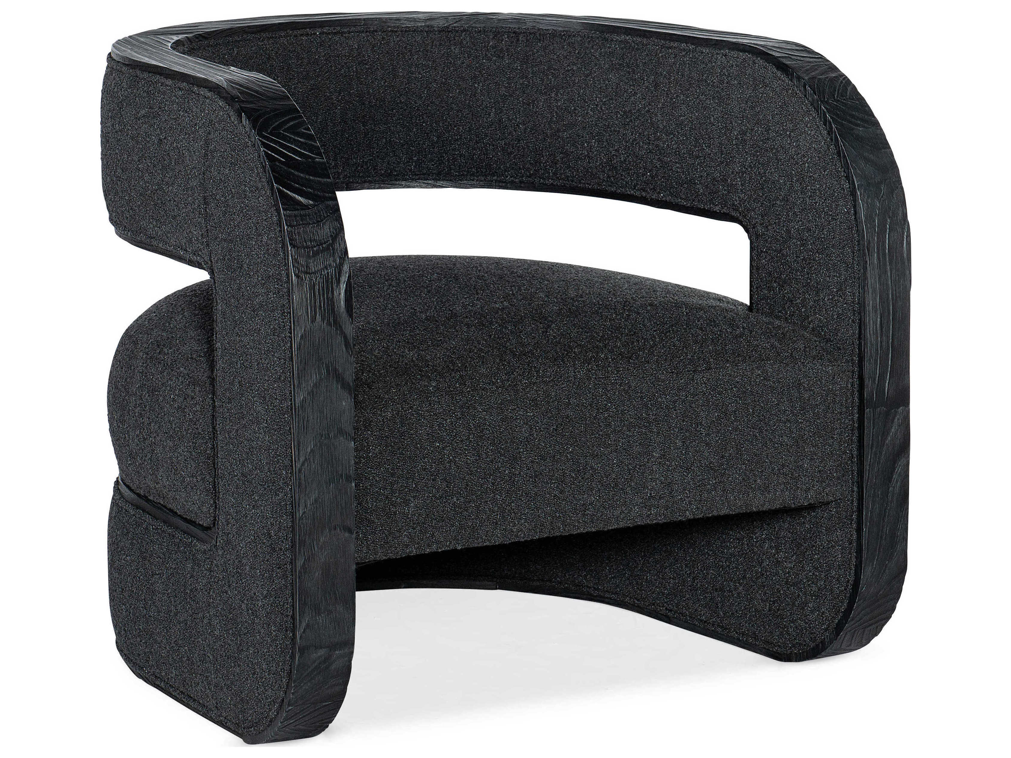 Hooker Furniture Burke Black Fabric Accent Chair