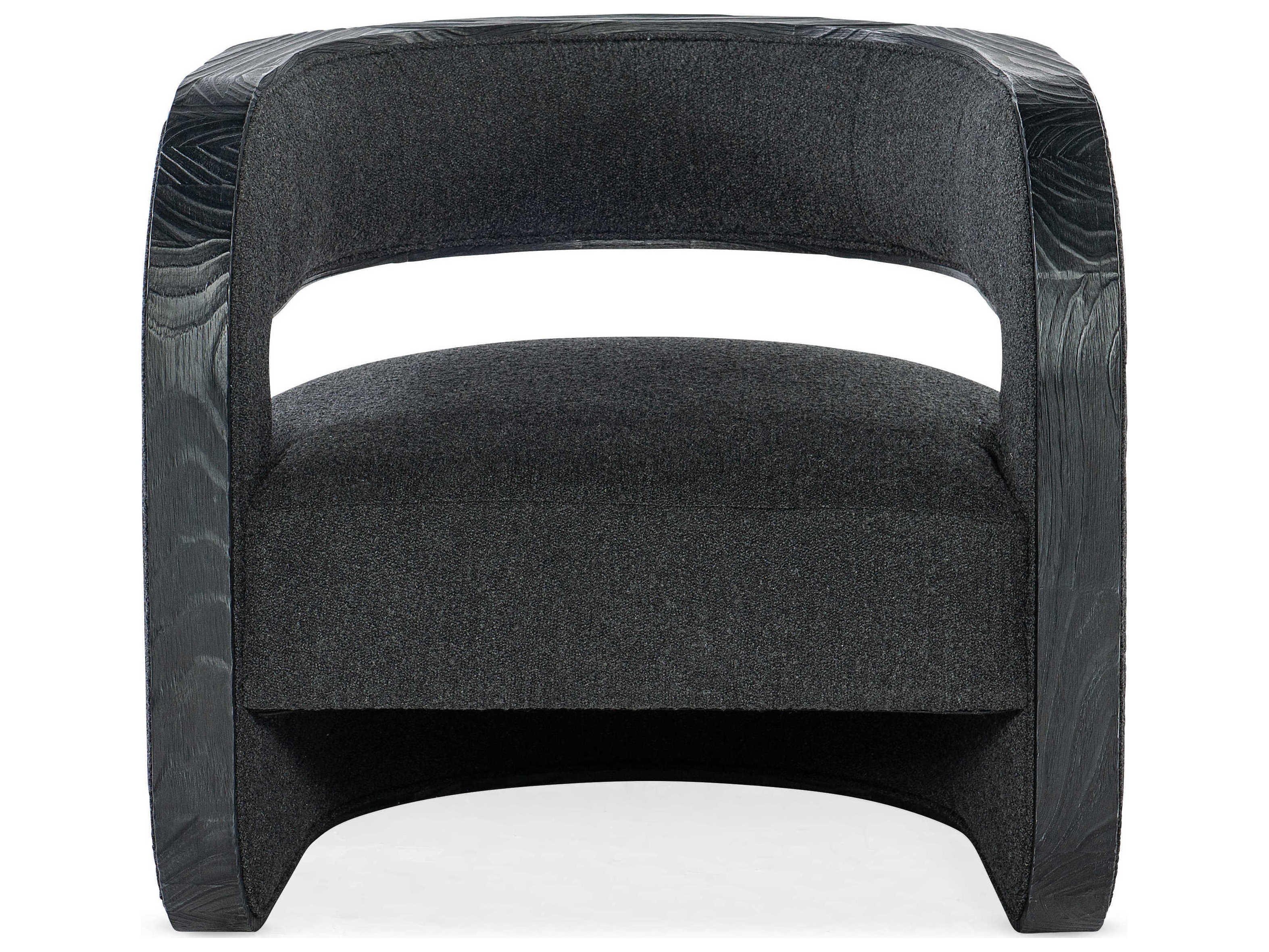 Hooker Furniture Burke Black Fabric Accent Chair