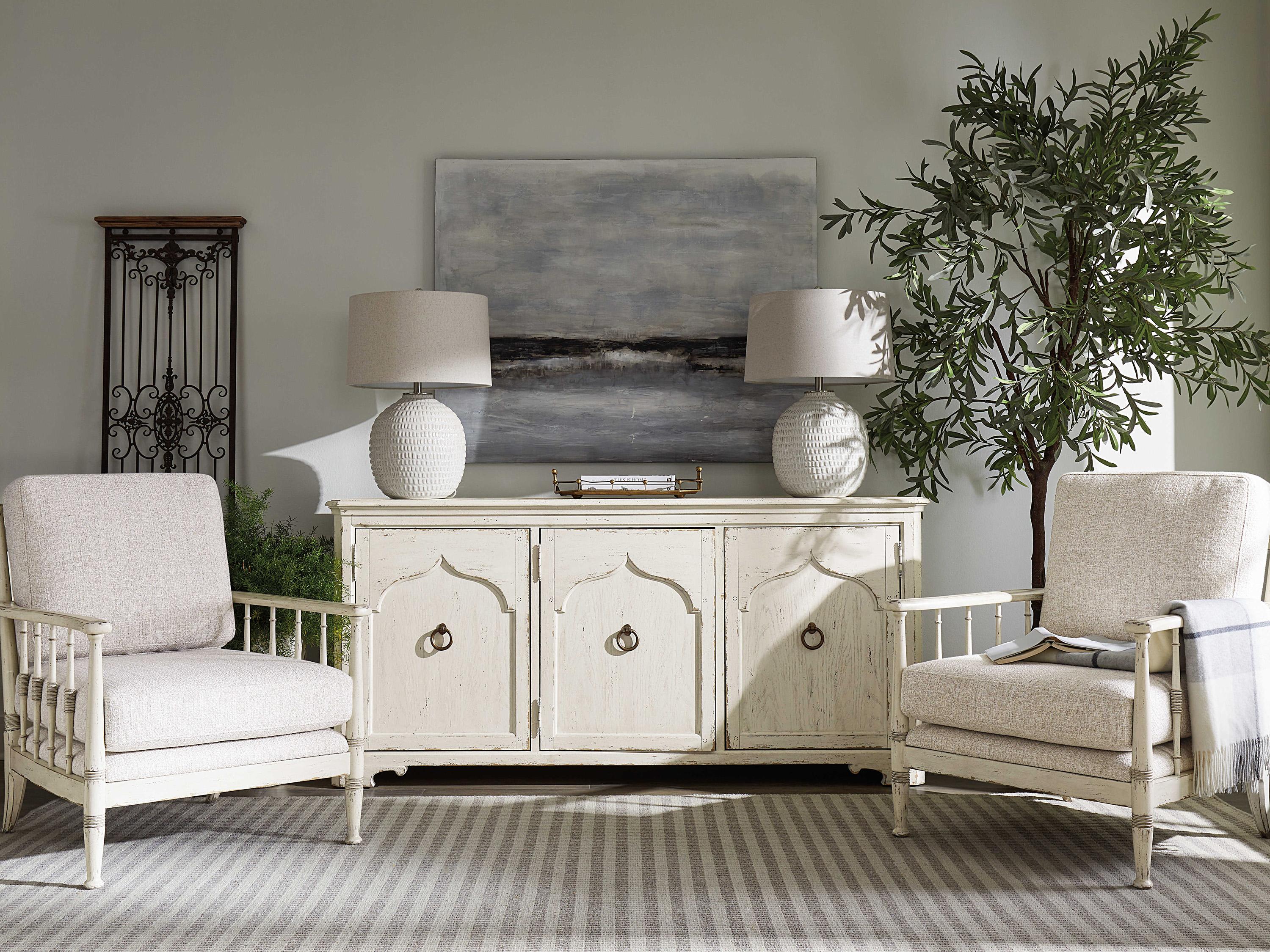 Hooker Furniture Prairie Beige Fabric Accent Chair