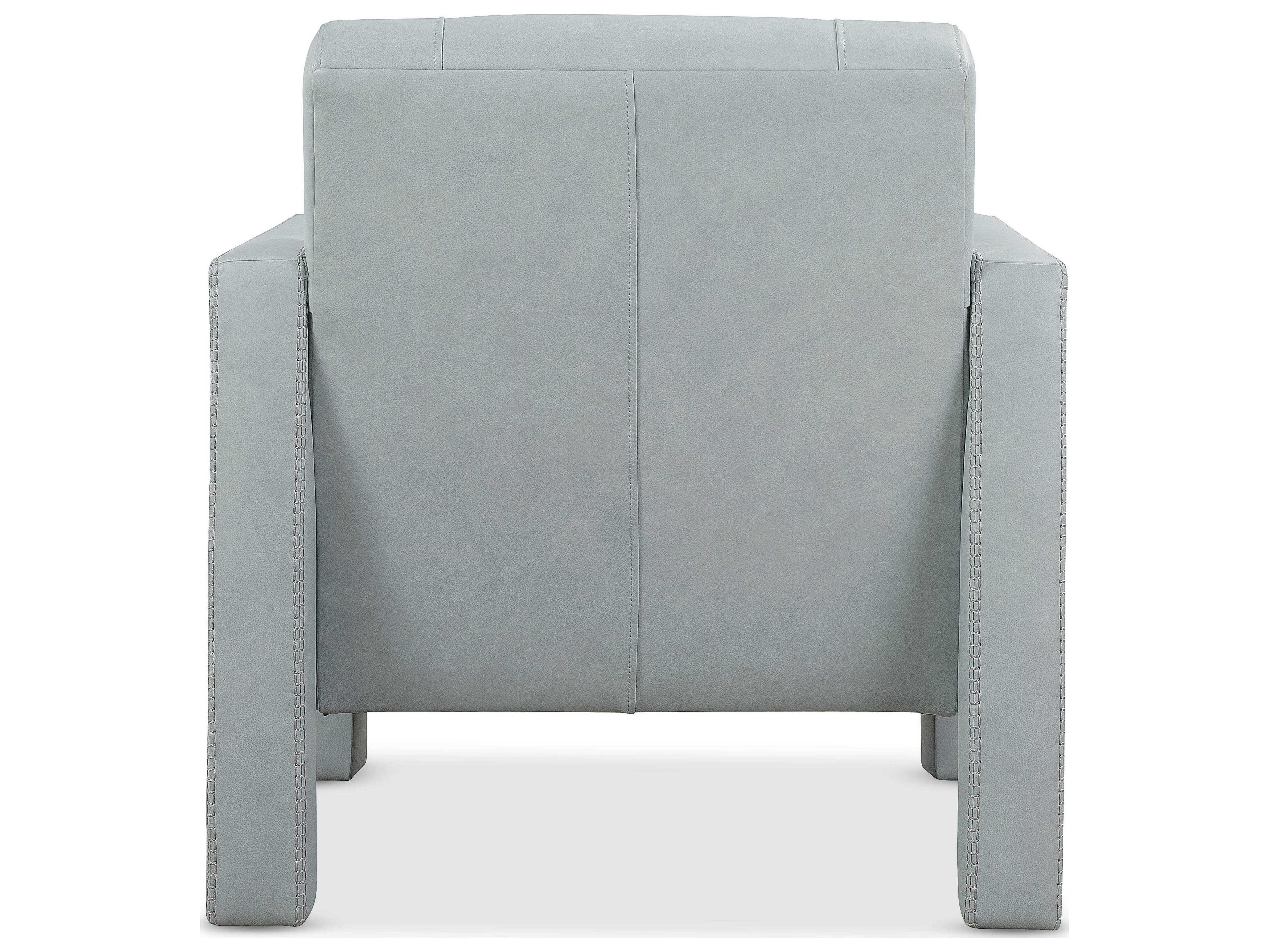 Hooker Furniture Cc Blue Leather Accent Chair