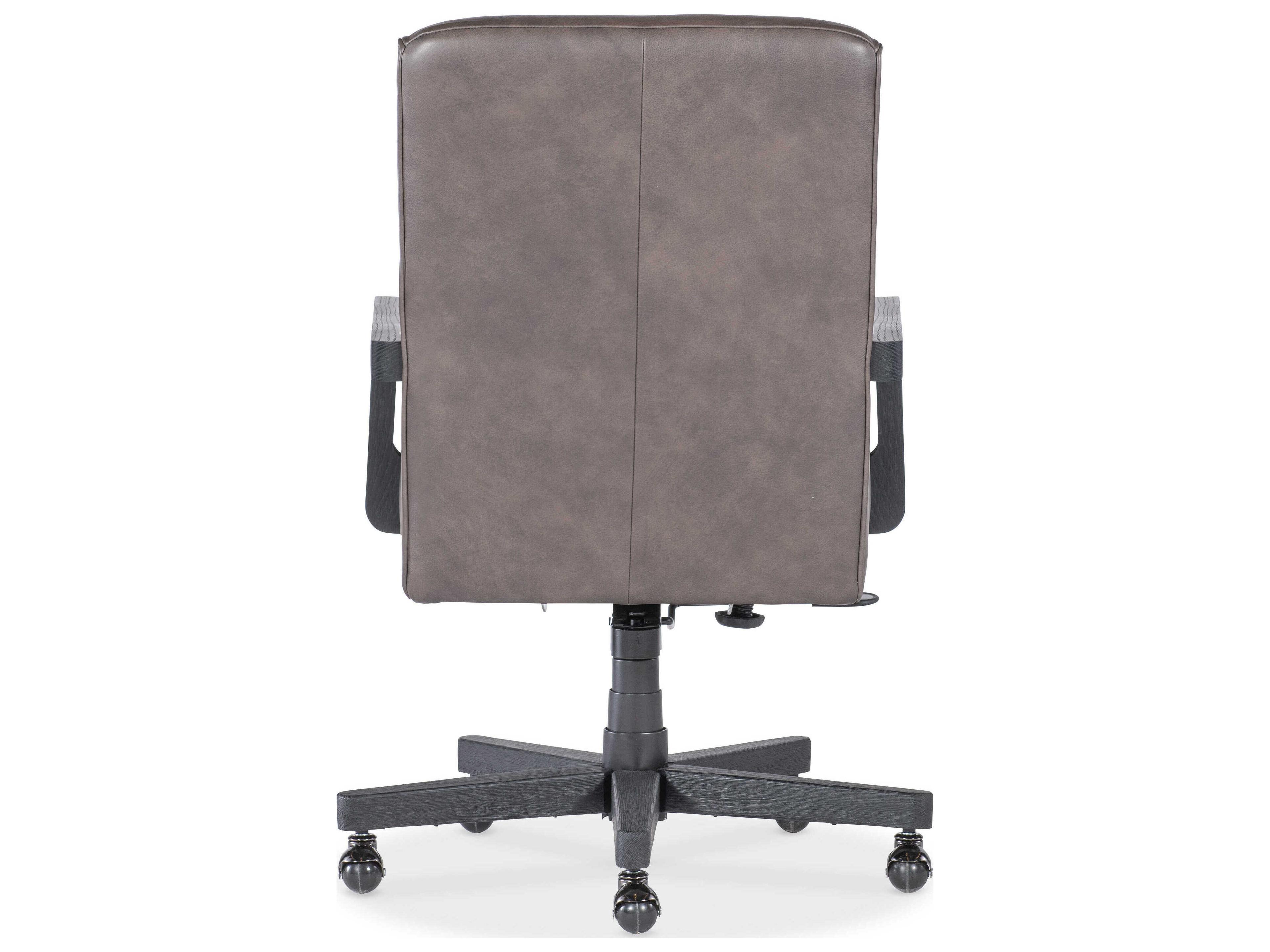 Hooker Furniture Ec Shadow Leather Adjustable Swivel Tilt Executive Desk Chair