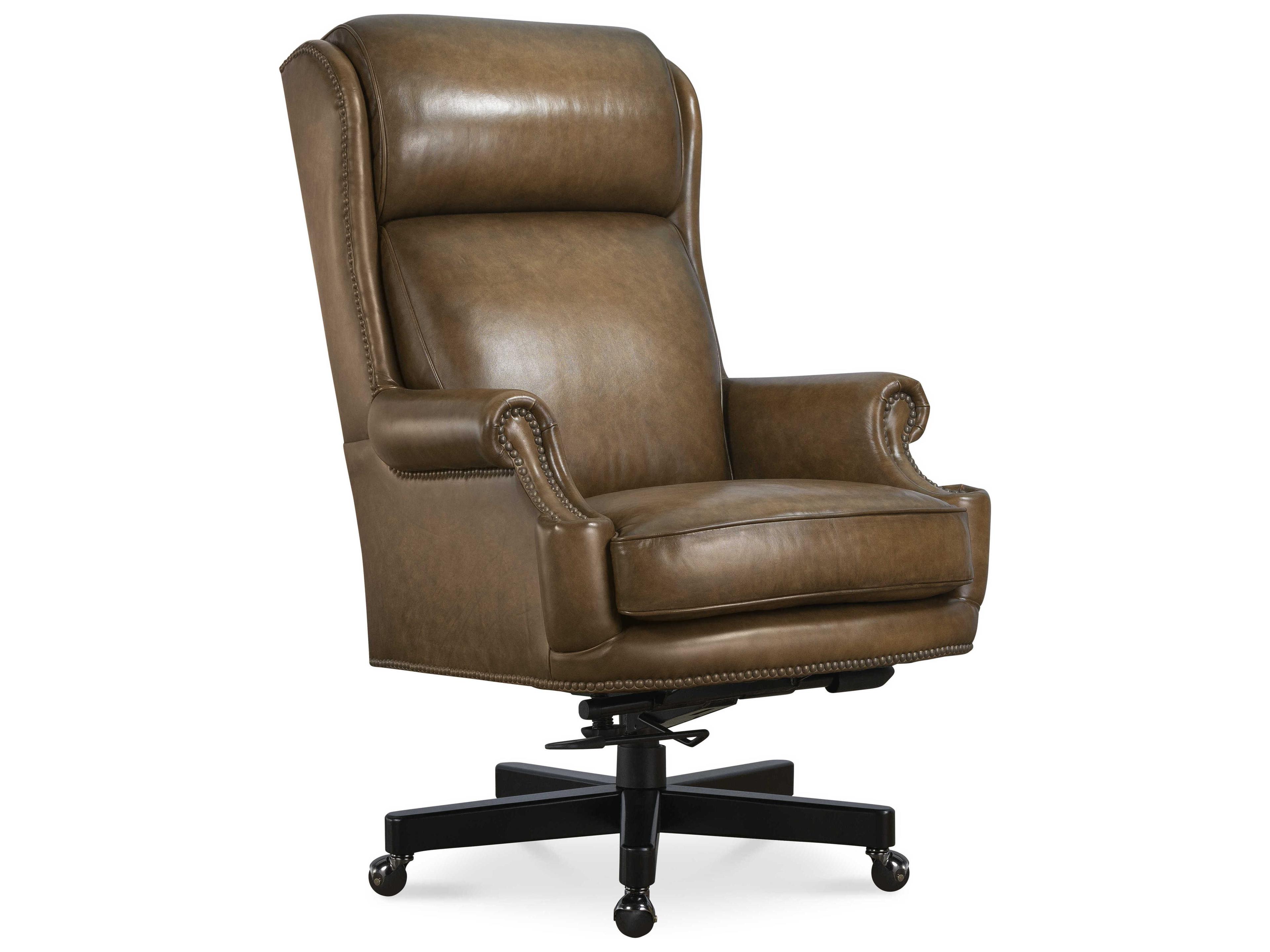 Hooker Furniture Ec Leather Adjustable Executive Desk Chair
