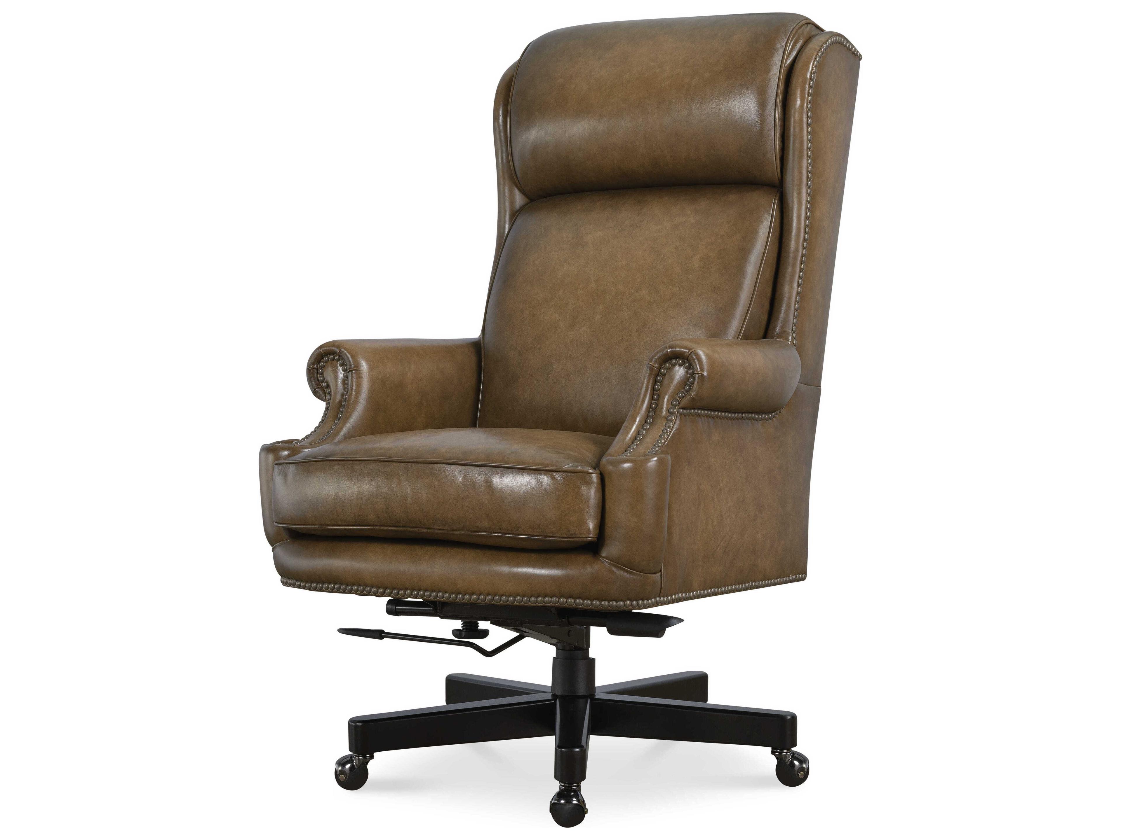 Hooker Furniture Ec Leather Adjustable Executive Desk Chair