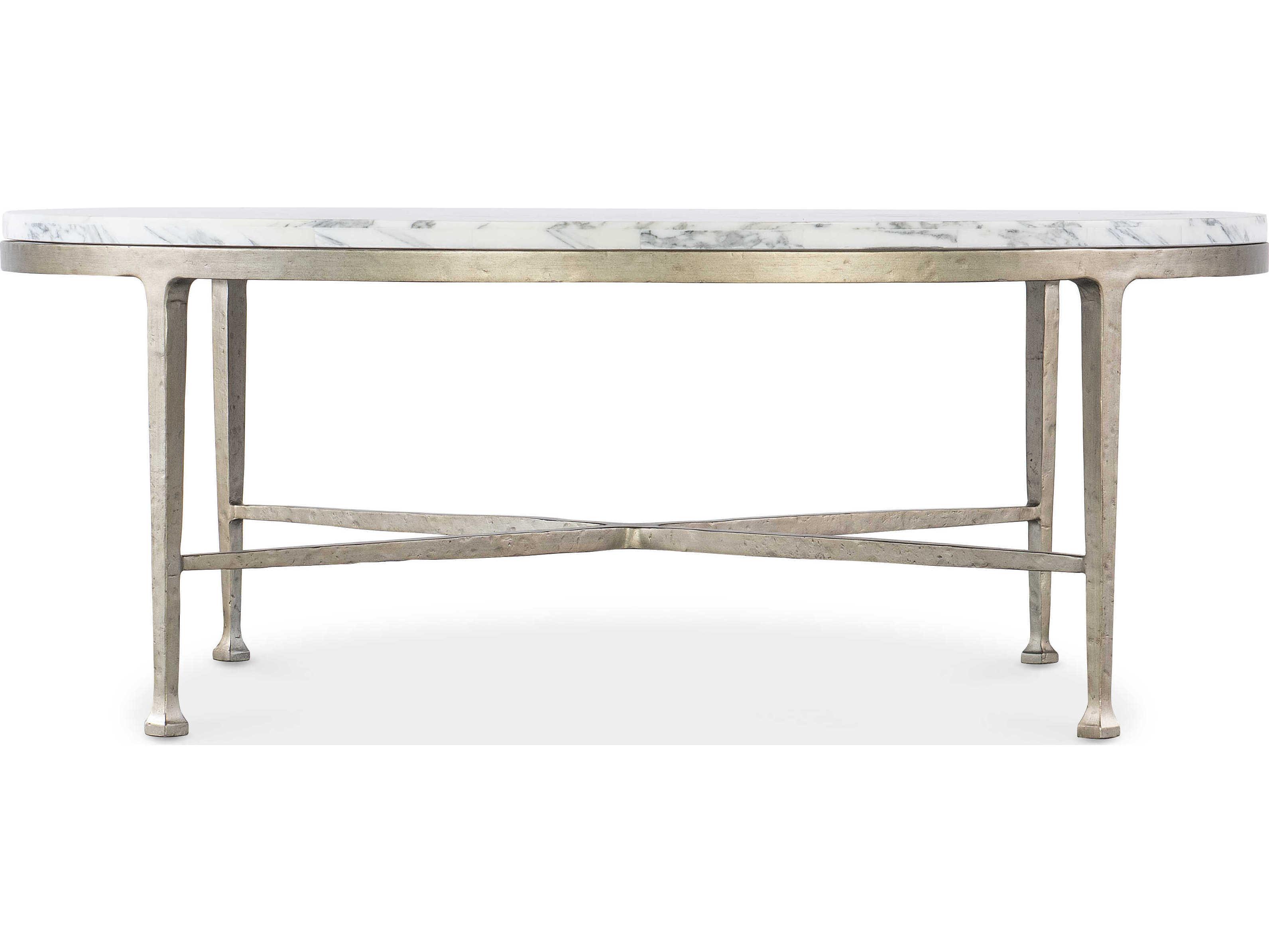 Hooker Furniture Jules Round Marble Gold Coffee Table