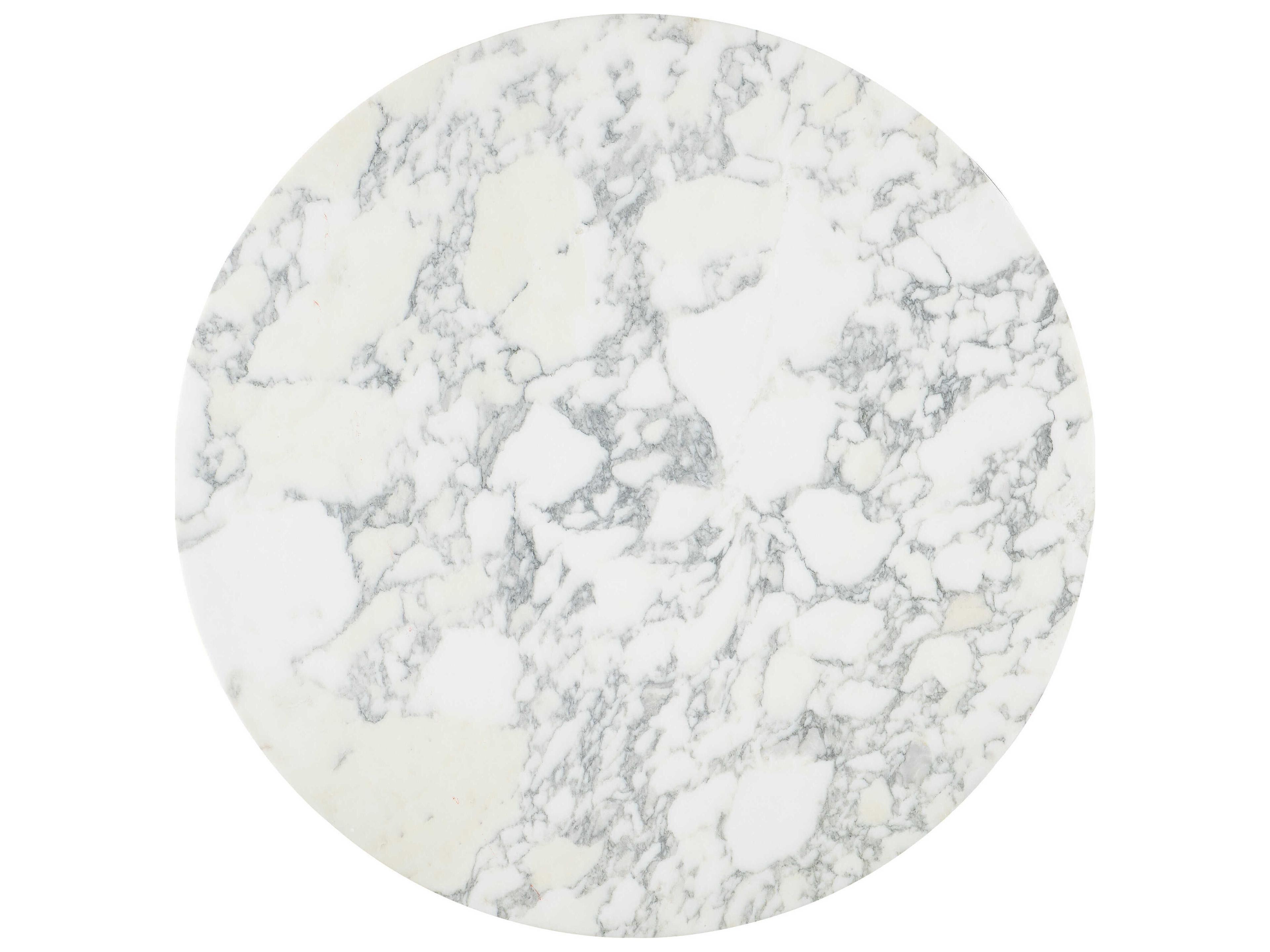 Hooker Furniture Jules Round Marble Gold Coffee Table