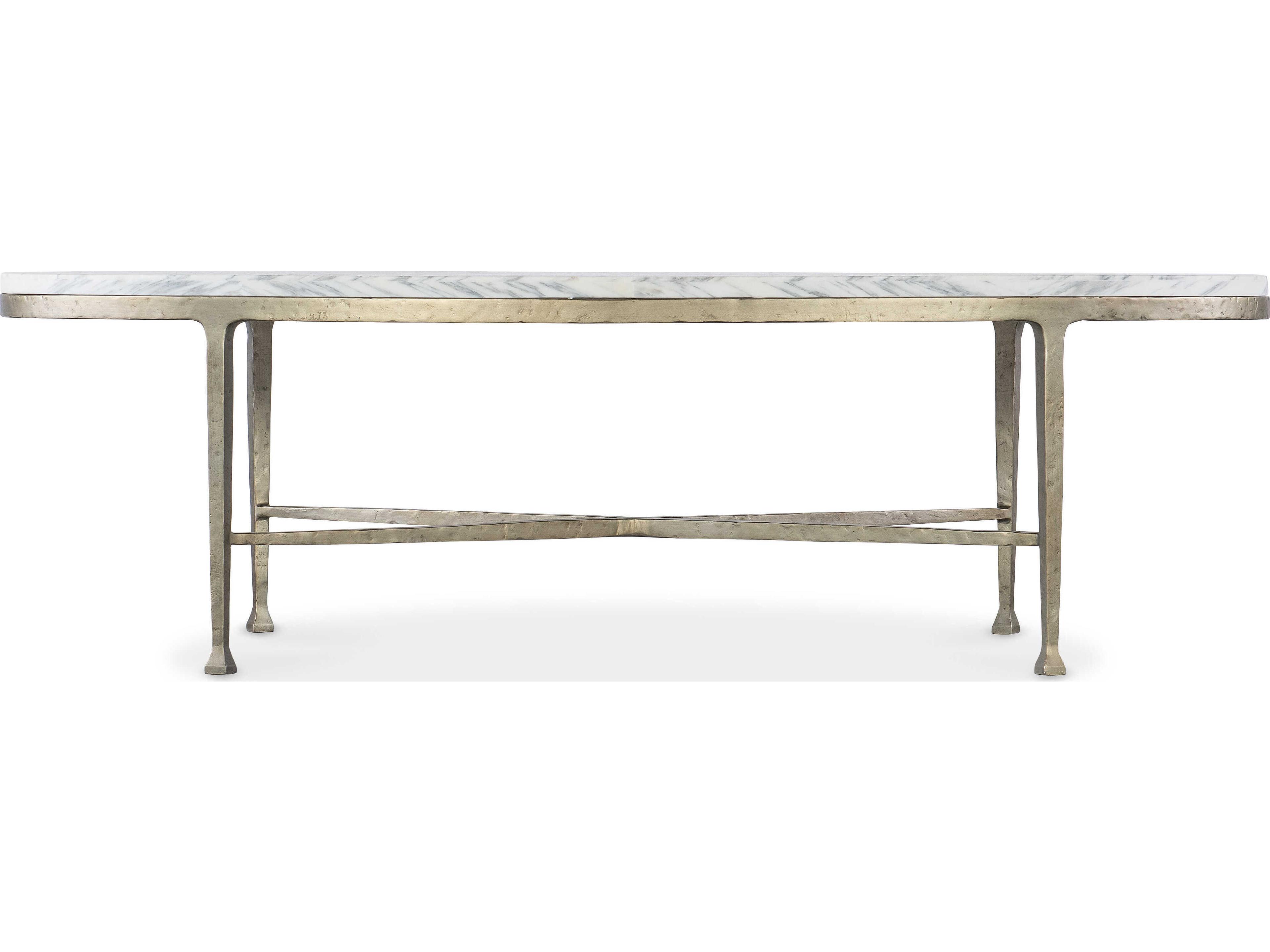 Hooker Furniture Jules Round Marble Gold Coffee Table