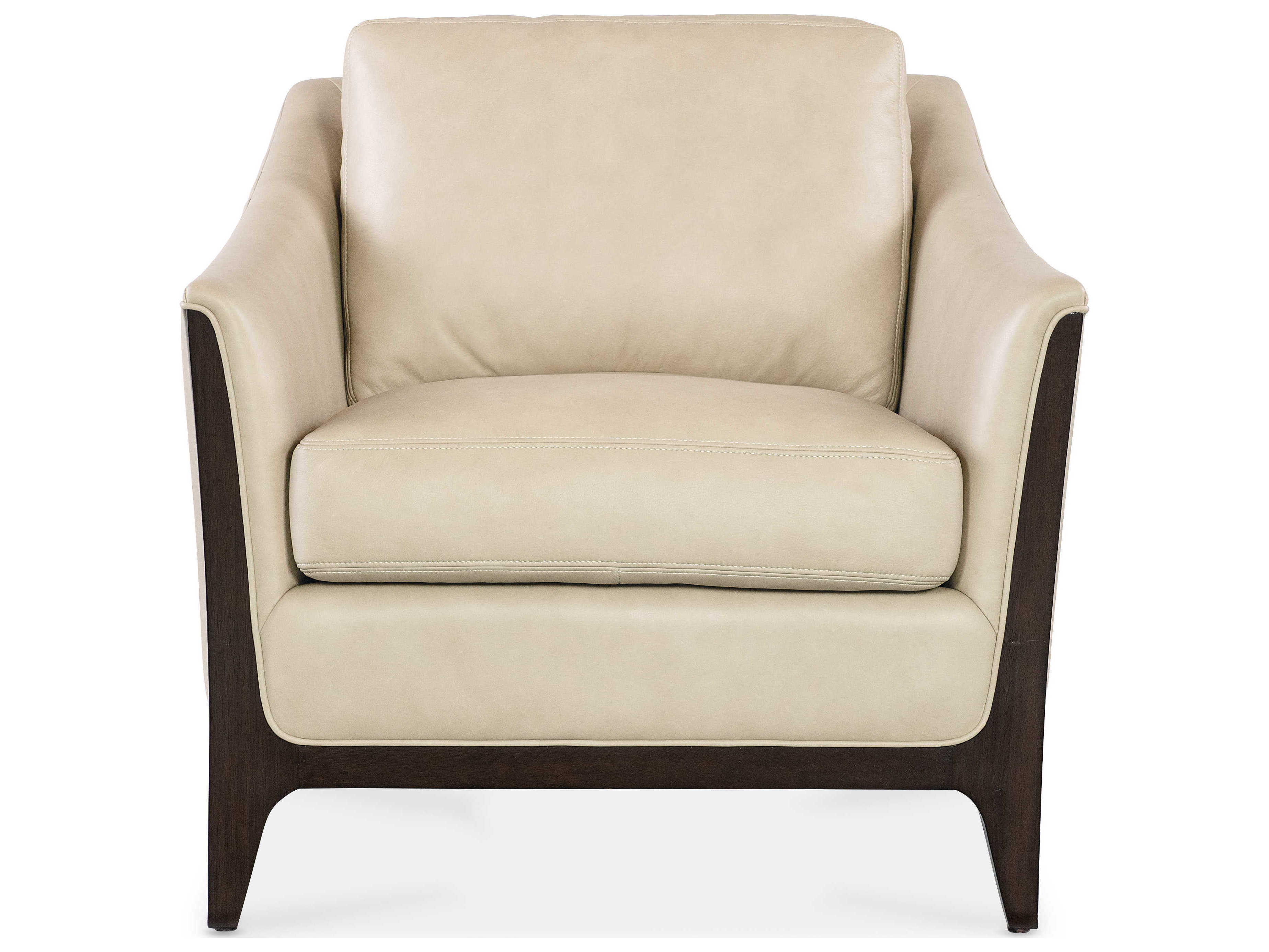 Hooker Furniture Sophia Beige Leather Accent Chair