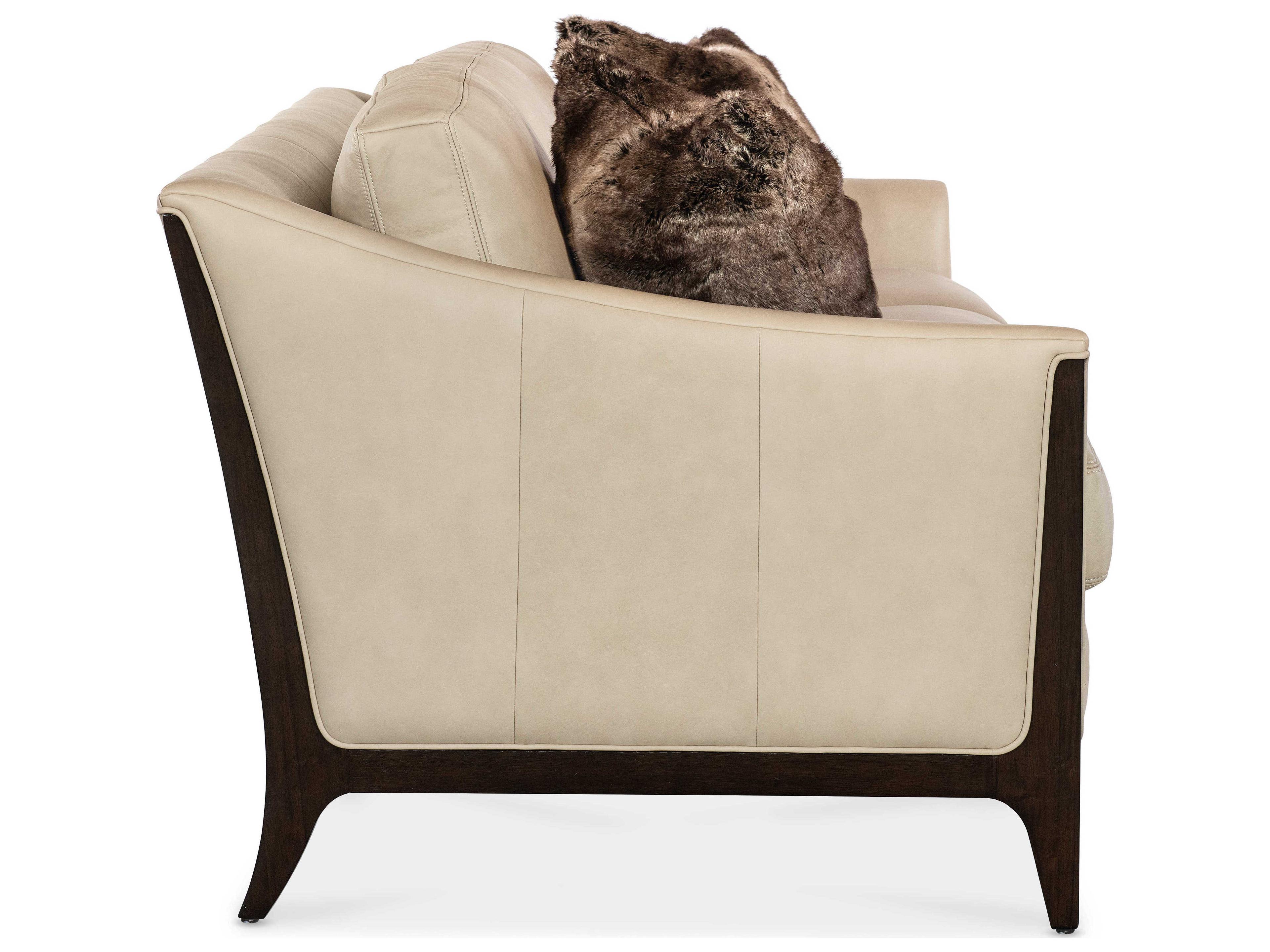 Hooker Furniture Sophia Aline Stonewash Beige Upholstered Sofa Bed