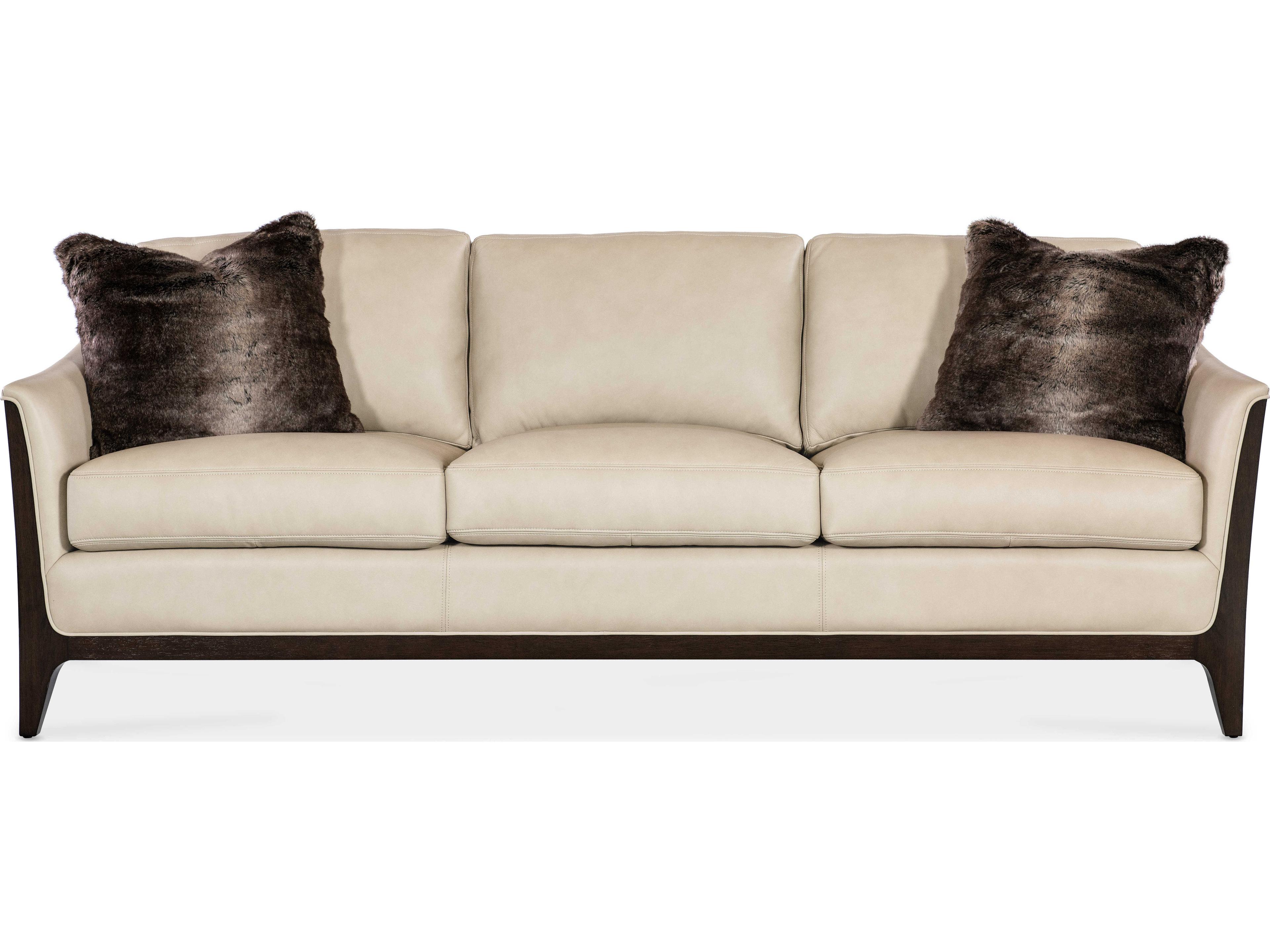 Hooker Furniture Sophia Aline Stonewash Beige Upholstered Sofa Bed