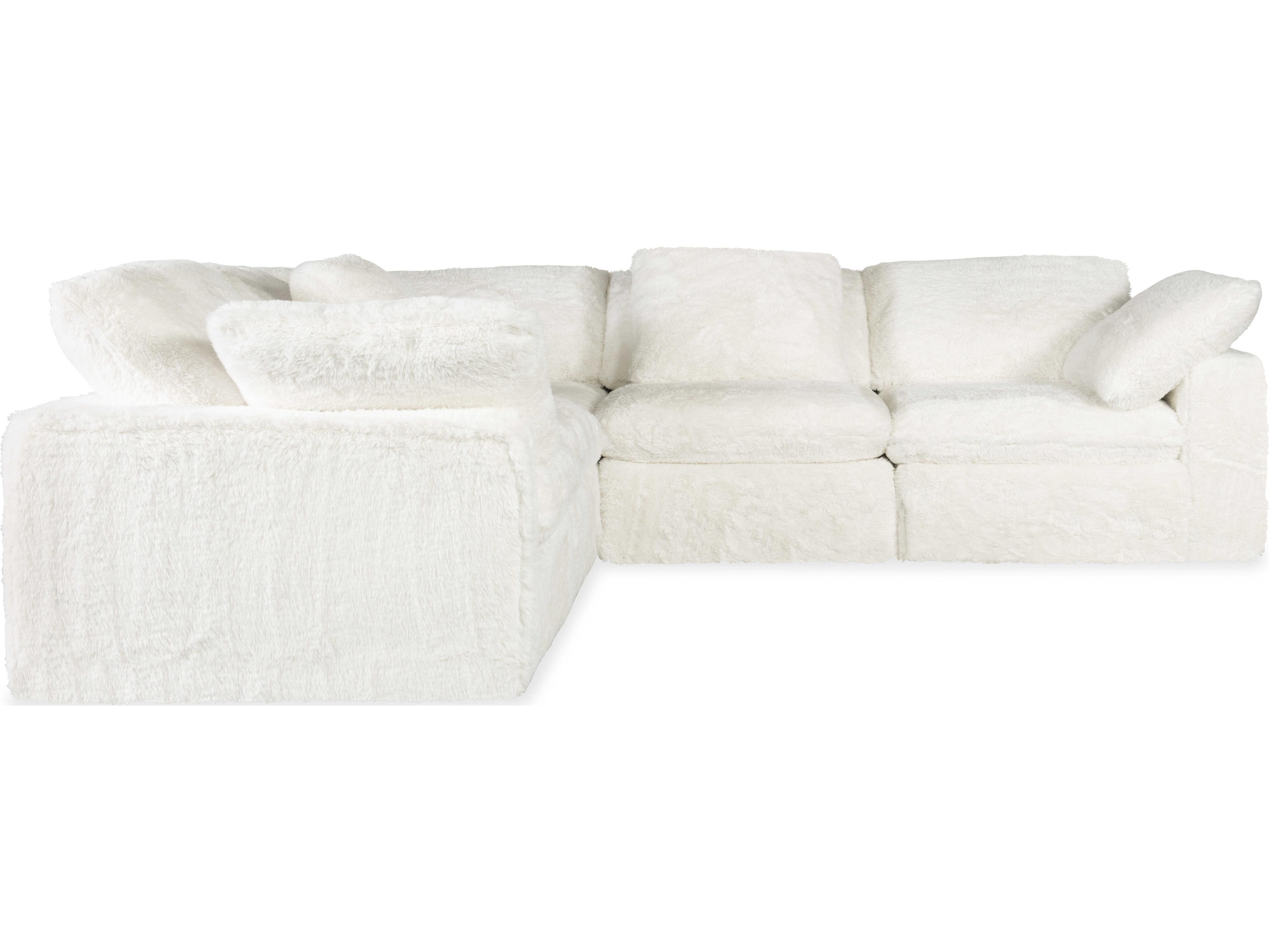 Hooker Furniture Ss Barefoot White Upholstered Sectional Sofa