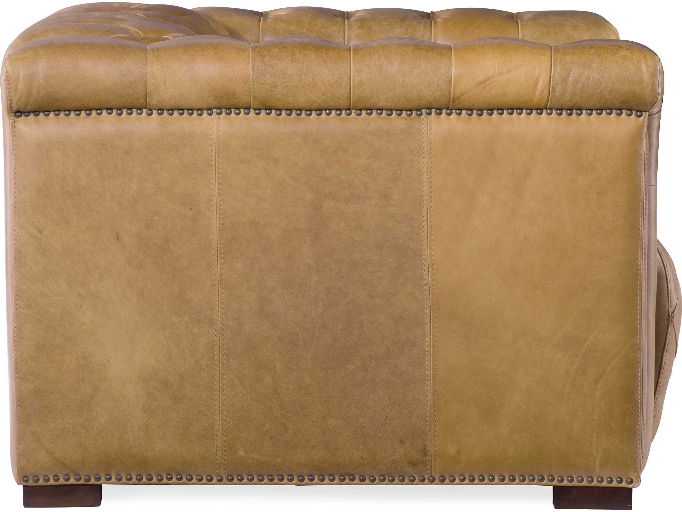 Luxecor Heritage Power Motion Dark Wood Brown Leather Recliner