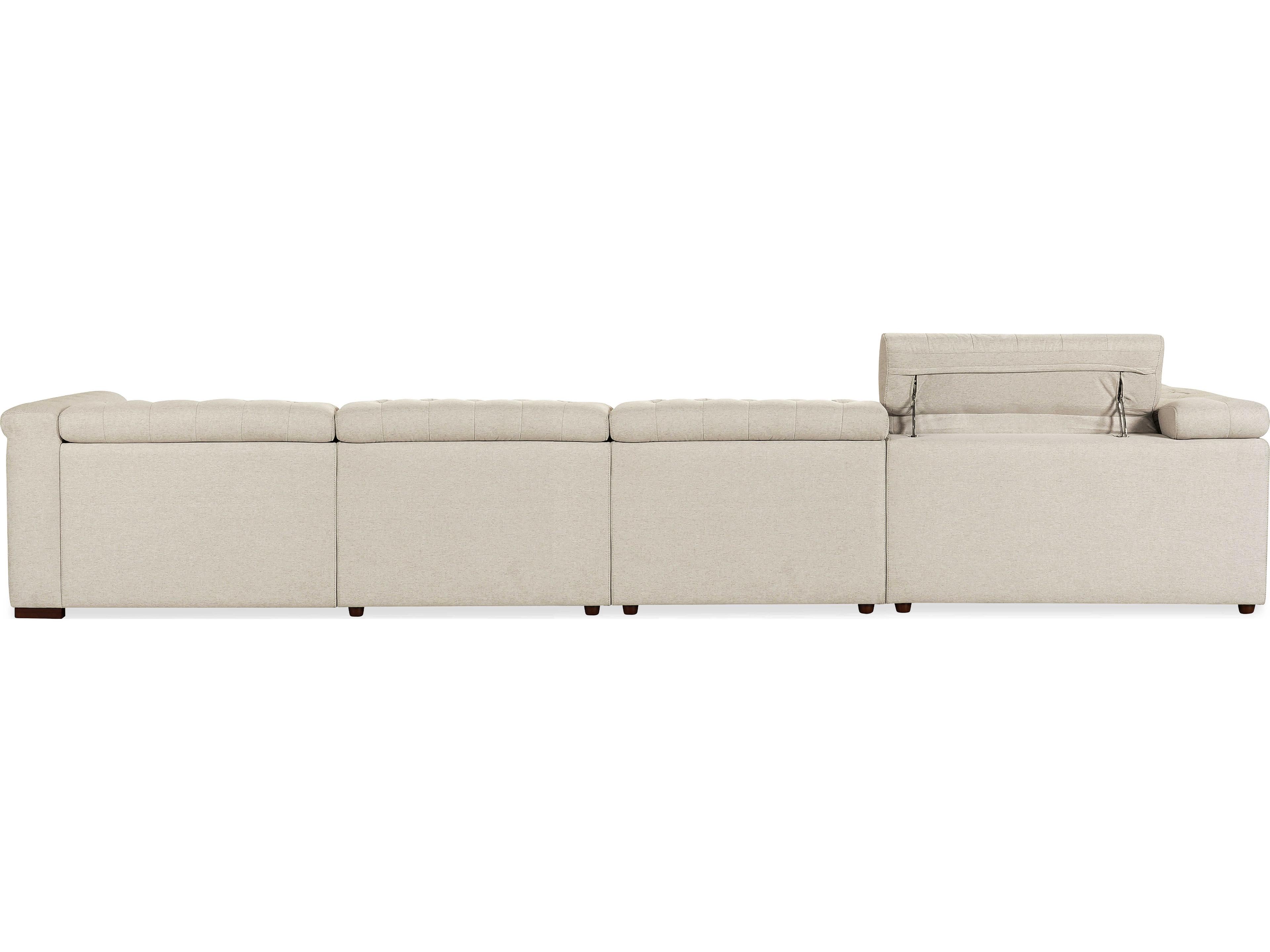 Hooker Furniture Ss Beige Upholstered Sectional Sofa
