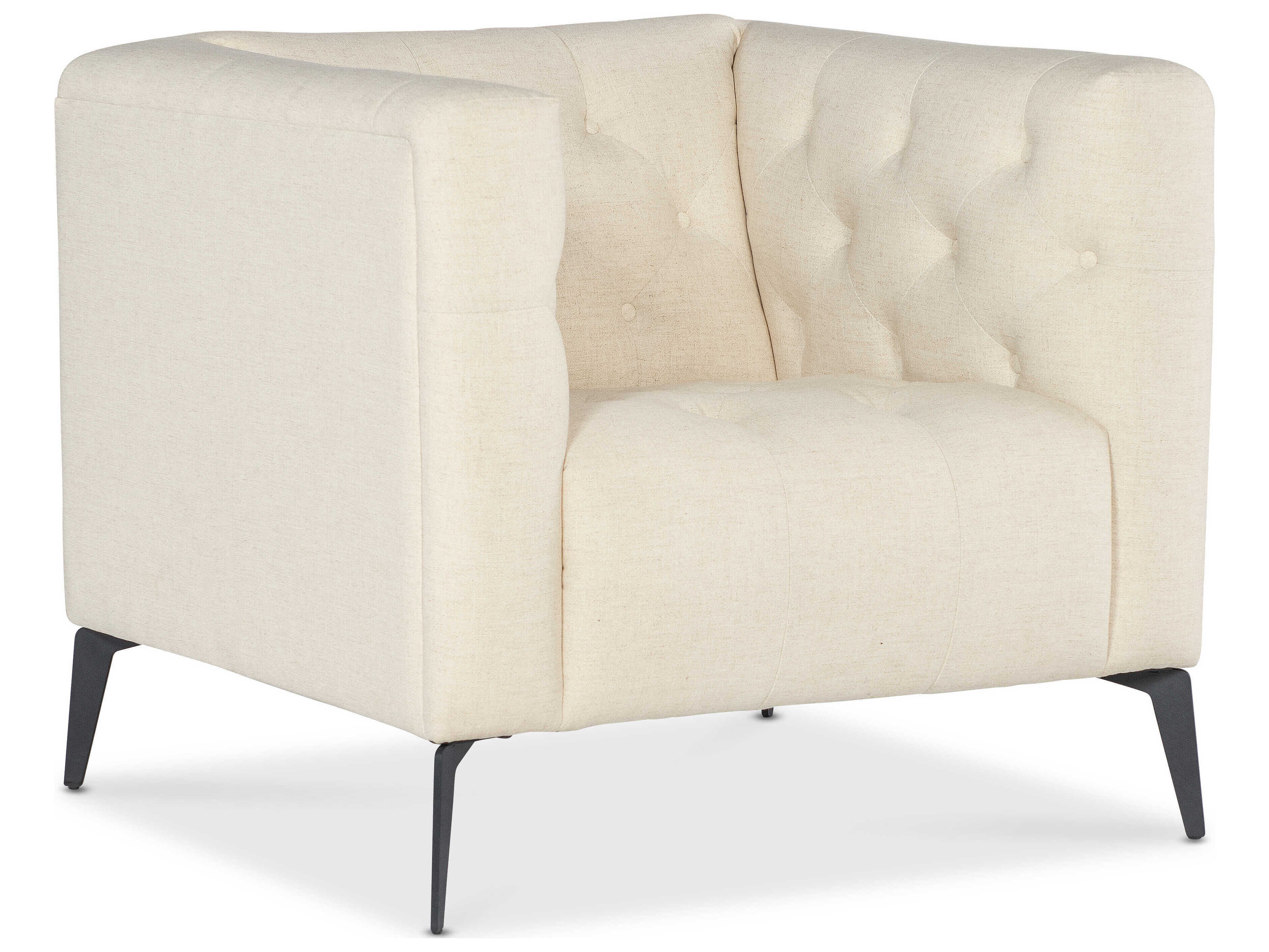 Hooker Furniture Ss Beige Leather Accent Chair