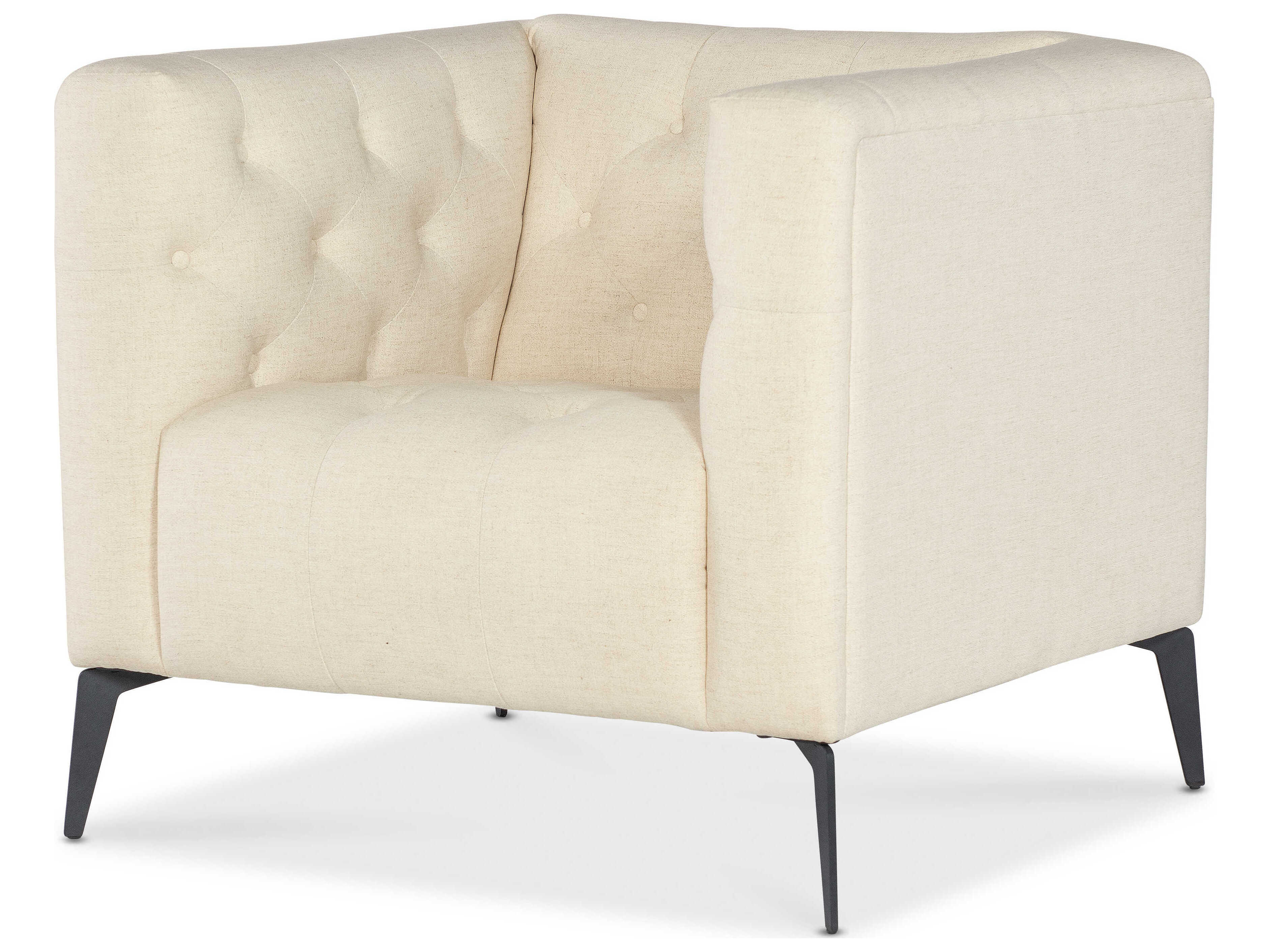 Hooker Furniture Ss Beige Leather Accent Chair