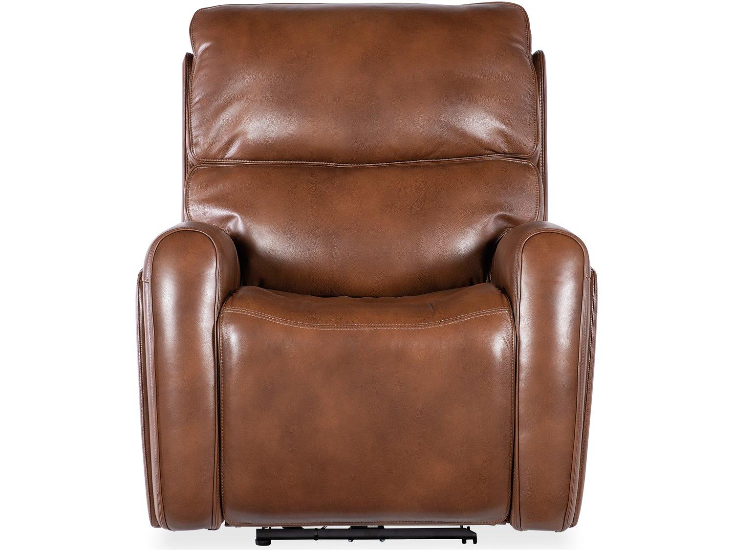 Hooker Furniture Ms Crosby Zero Gravity Brown Leather Recliner