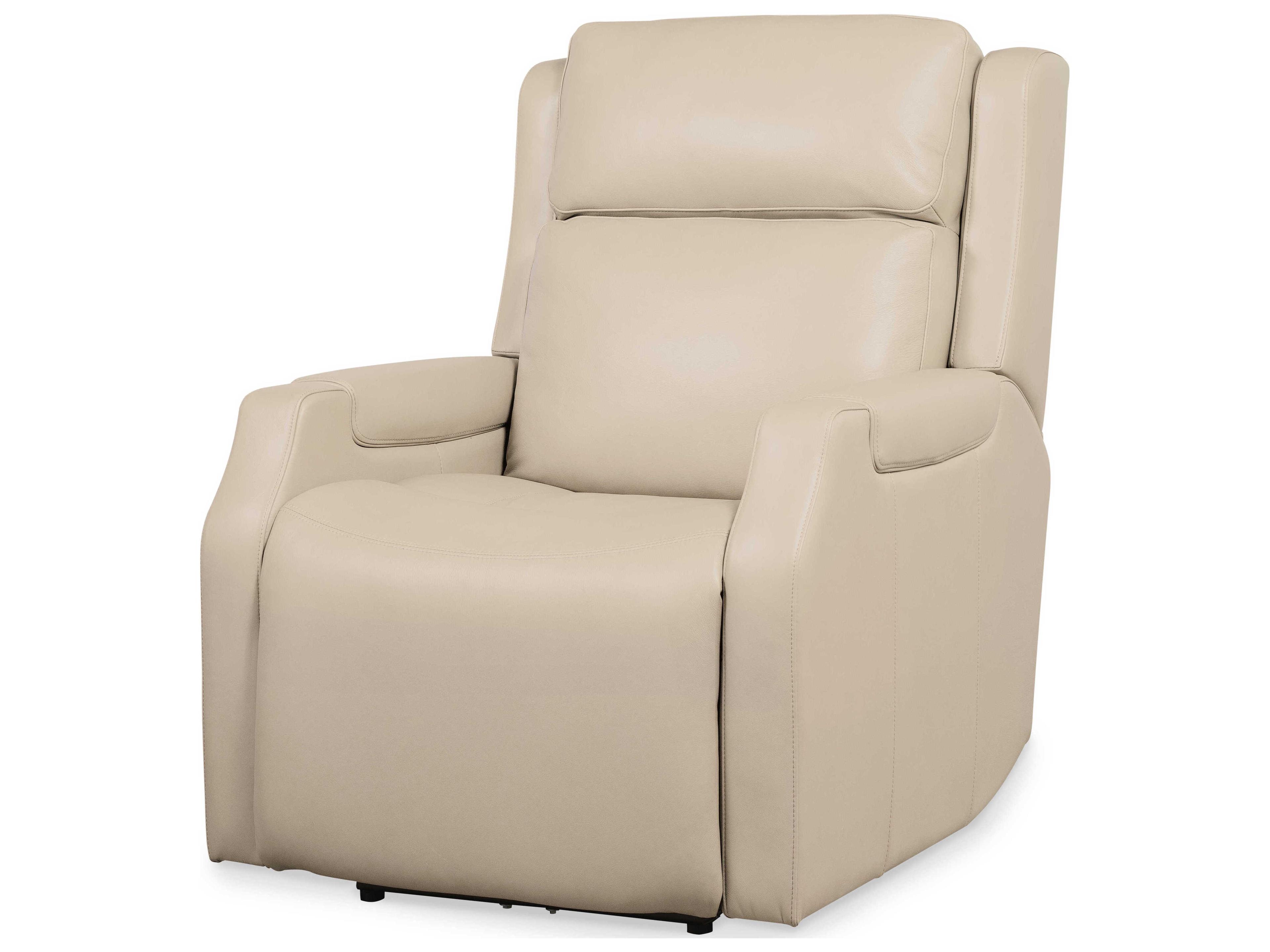 Hooker Furniture Ms Beige Leather Recliner