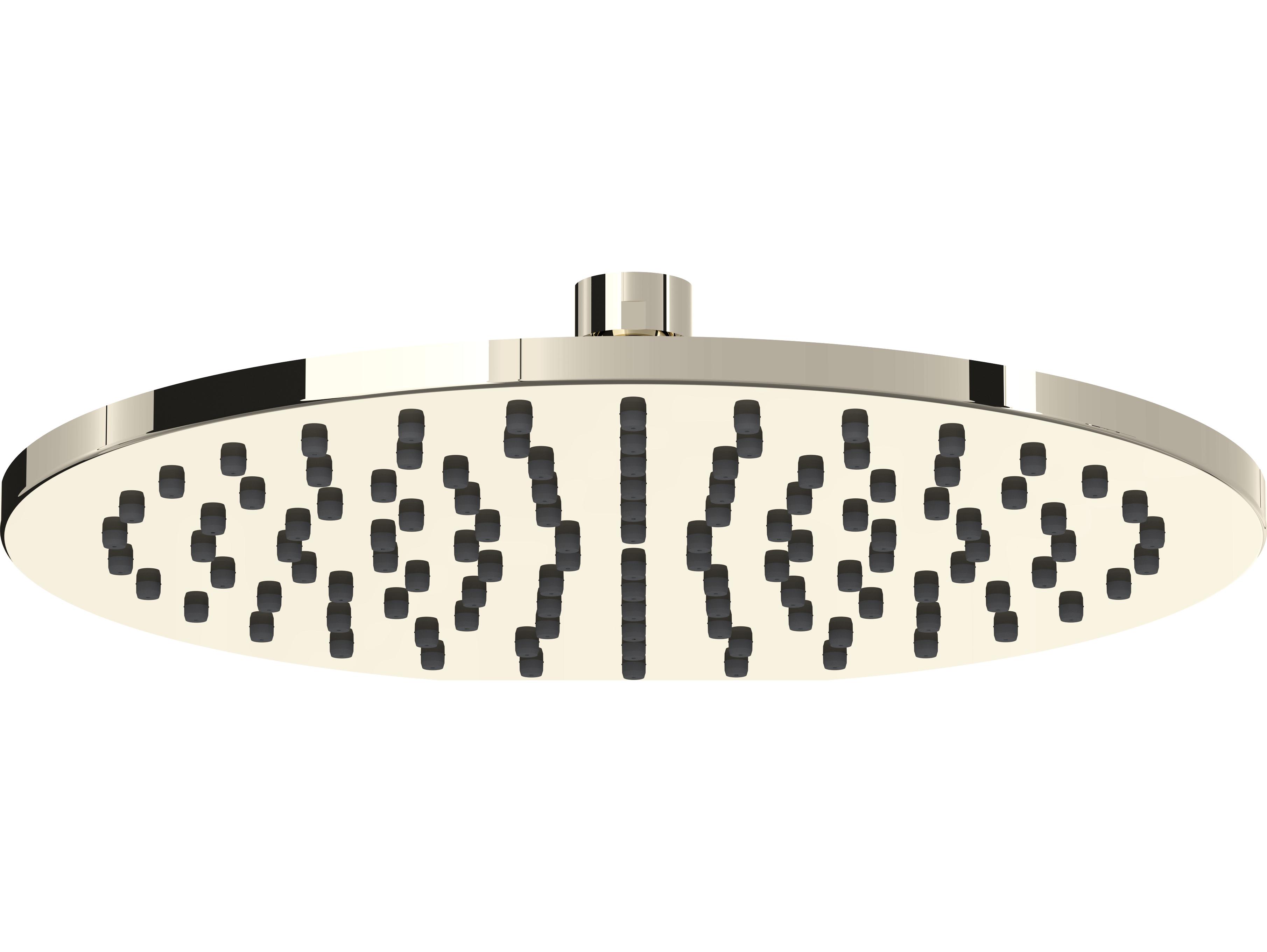 Rohl 10" Polished Nickel Rain Showerhead