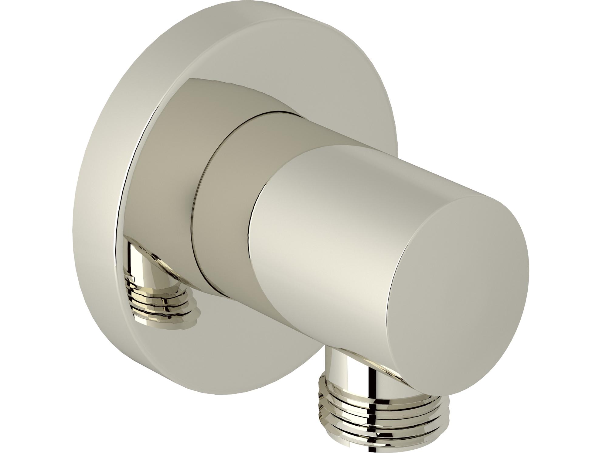 Rohl Outlet Connection With Sliding Flange In Polished Nickel Sliding Flange In Polished Nickel 