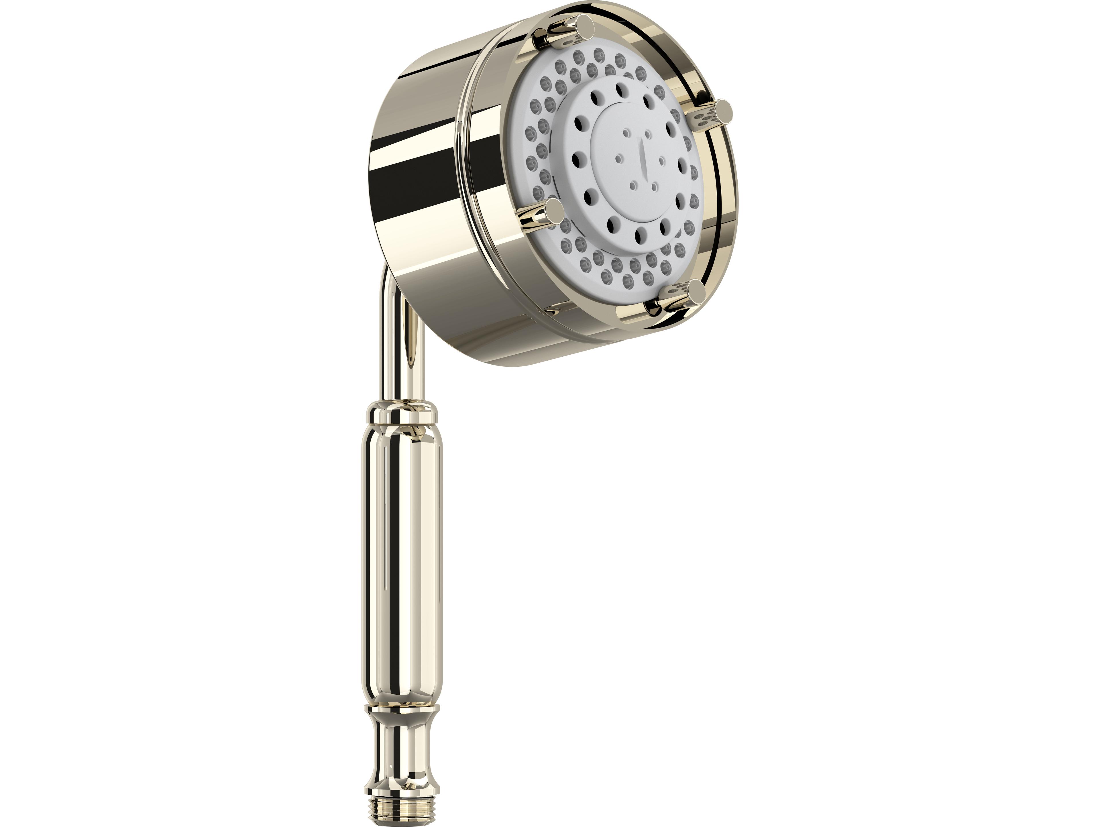 Rohl Graceline Polished Nickel 4" 5-Function Handshower