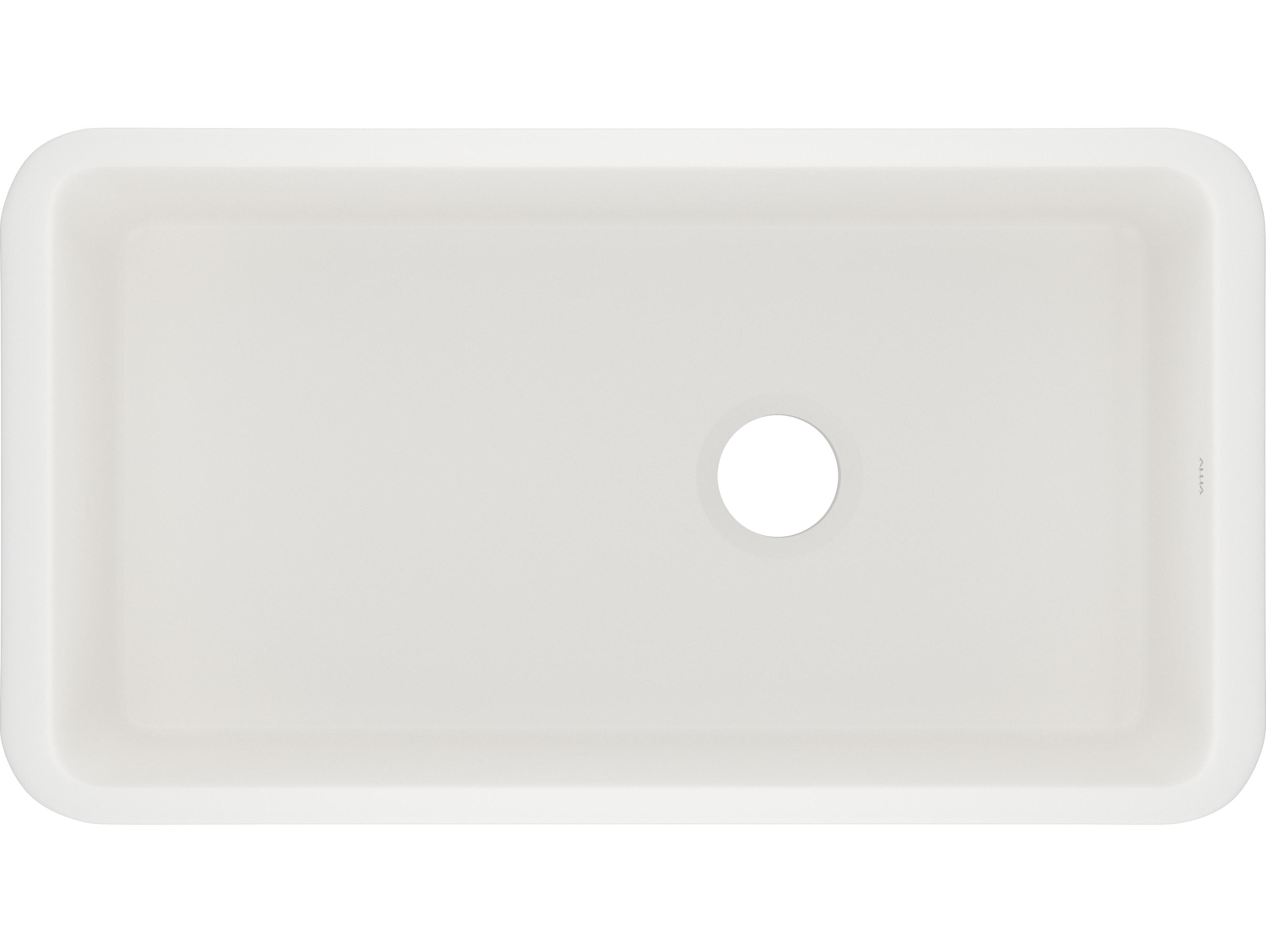 Rohl Allia Pergame Biscuit 34.5" Sink