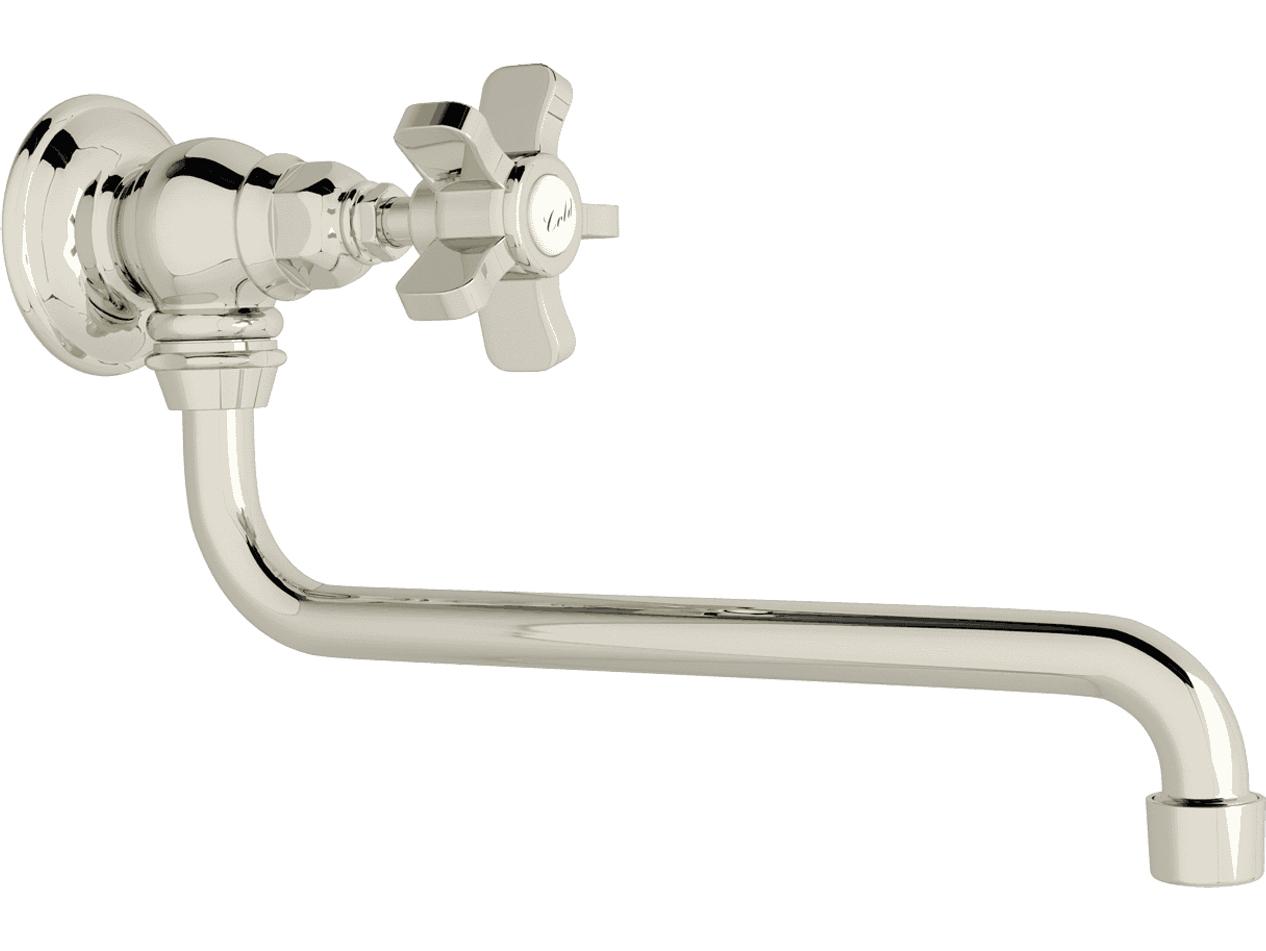 Rohl Polished Nickel Kitchen Wall Mounted Pot Filler 
