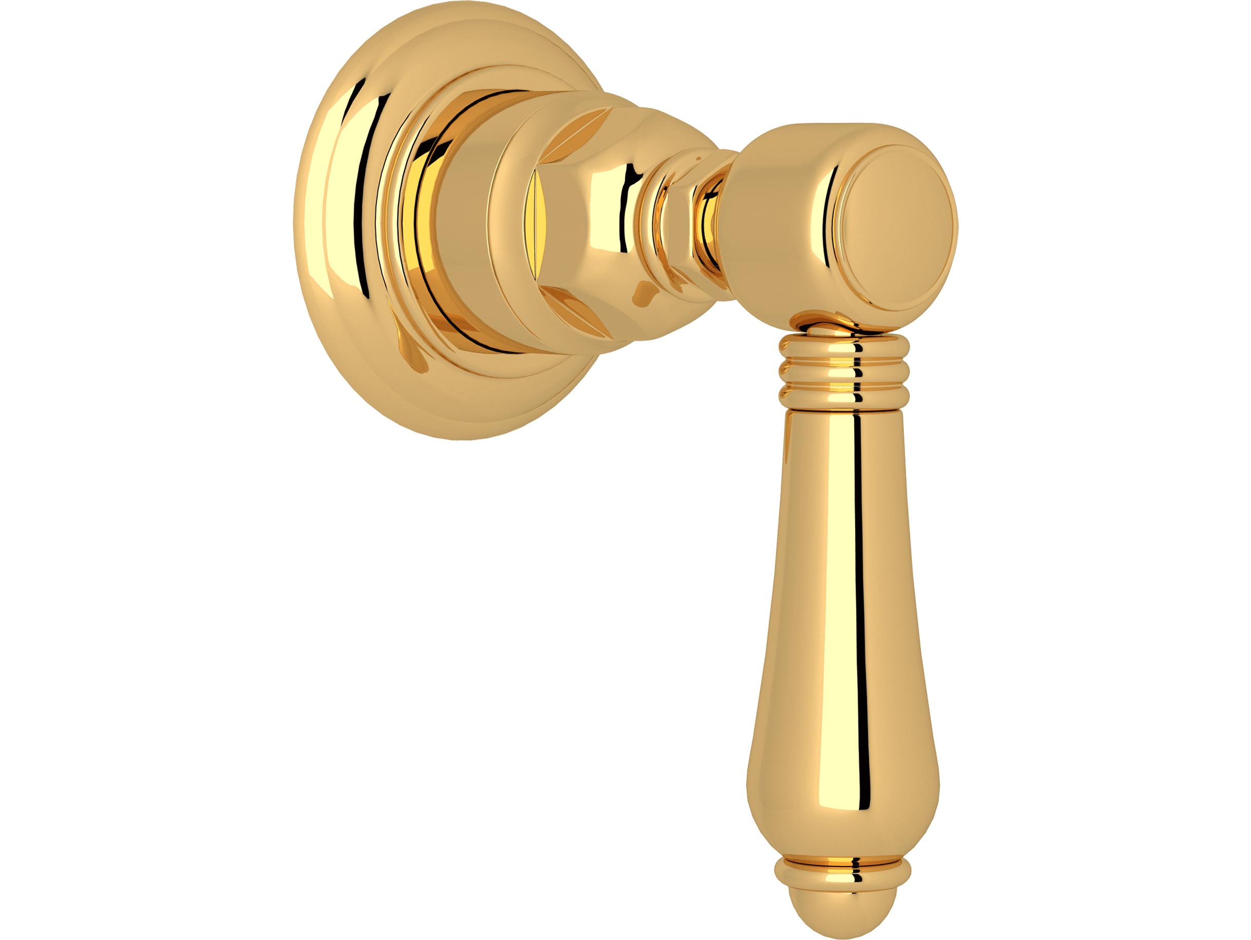 Rohl Italian Bath Trim Package Only No Rough To Volume Control In Italian Brass 