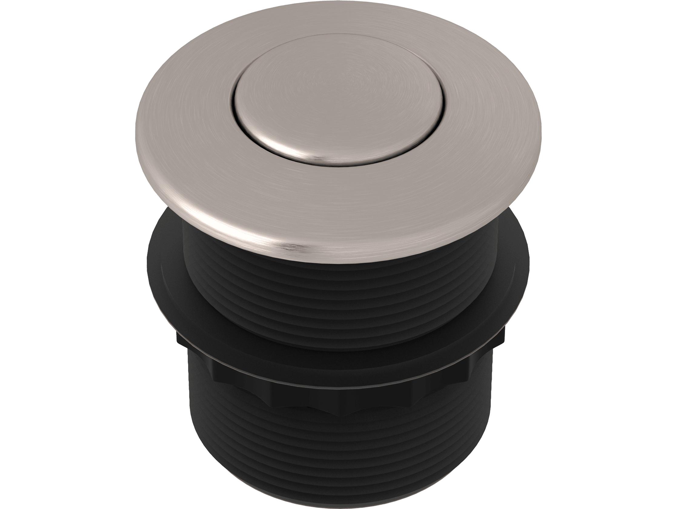 Rohl Air Activated Switch Button Only For Waste Disposal In Satin Nickel 