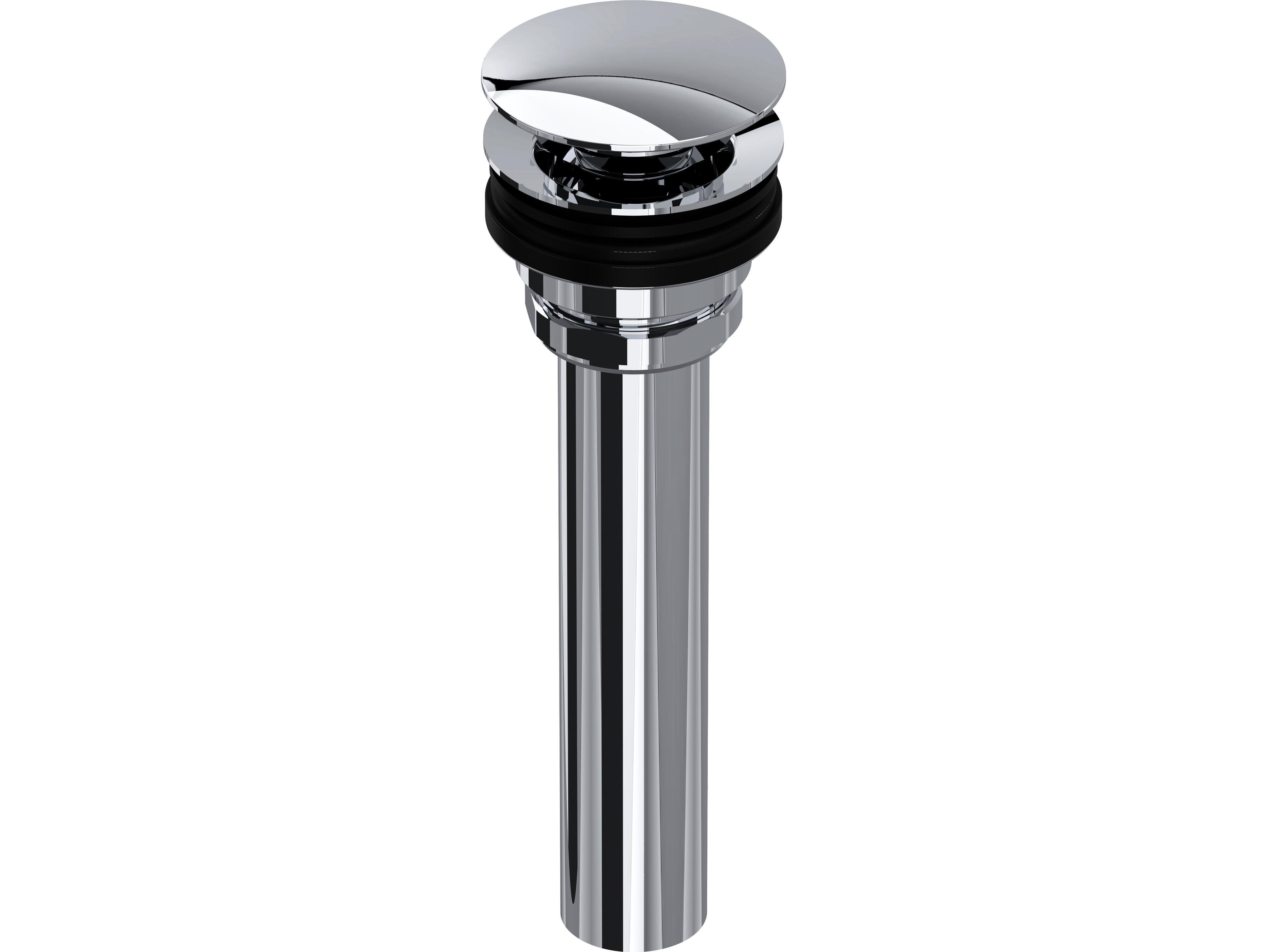 Rohl Polished Chrome Universal Push Drain