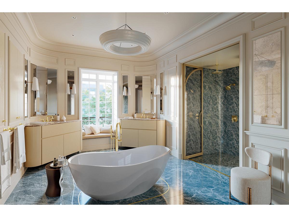 Rohl Eirene 22" x 17" Undermount Oval Lavatory Sink