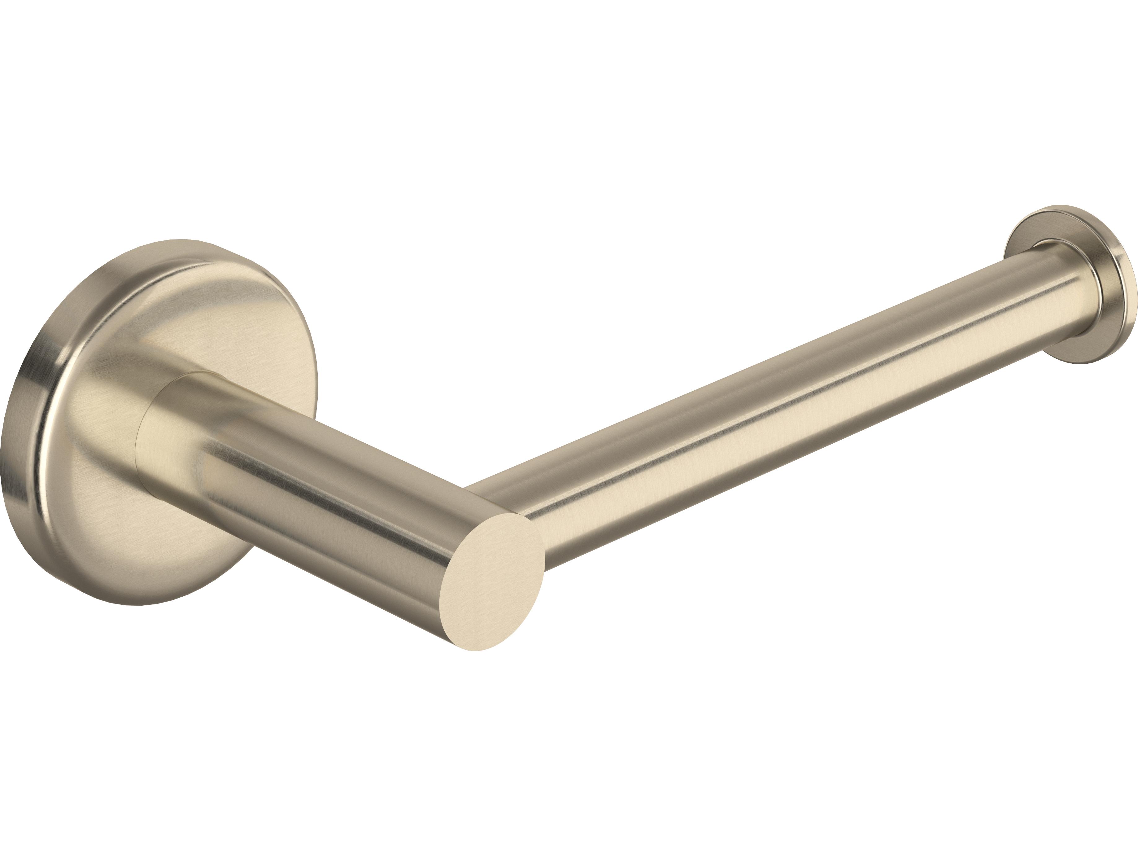 Rohl Lombardia And Avanti Bath Open Toilet Paper Or Tp Holder In Satin Nickel