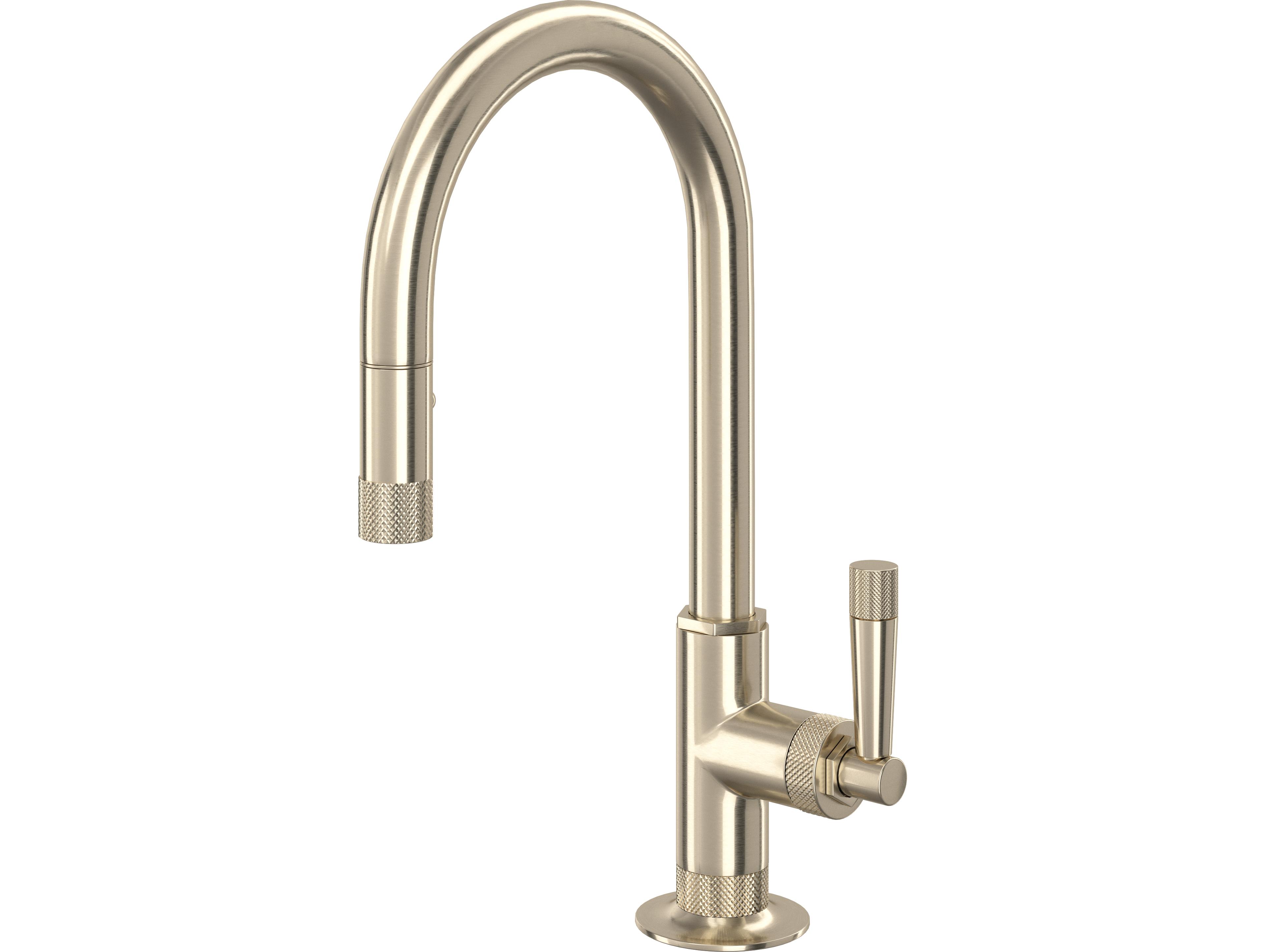 Rohl Graceline Single Hole Faucet In Satin Nickel