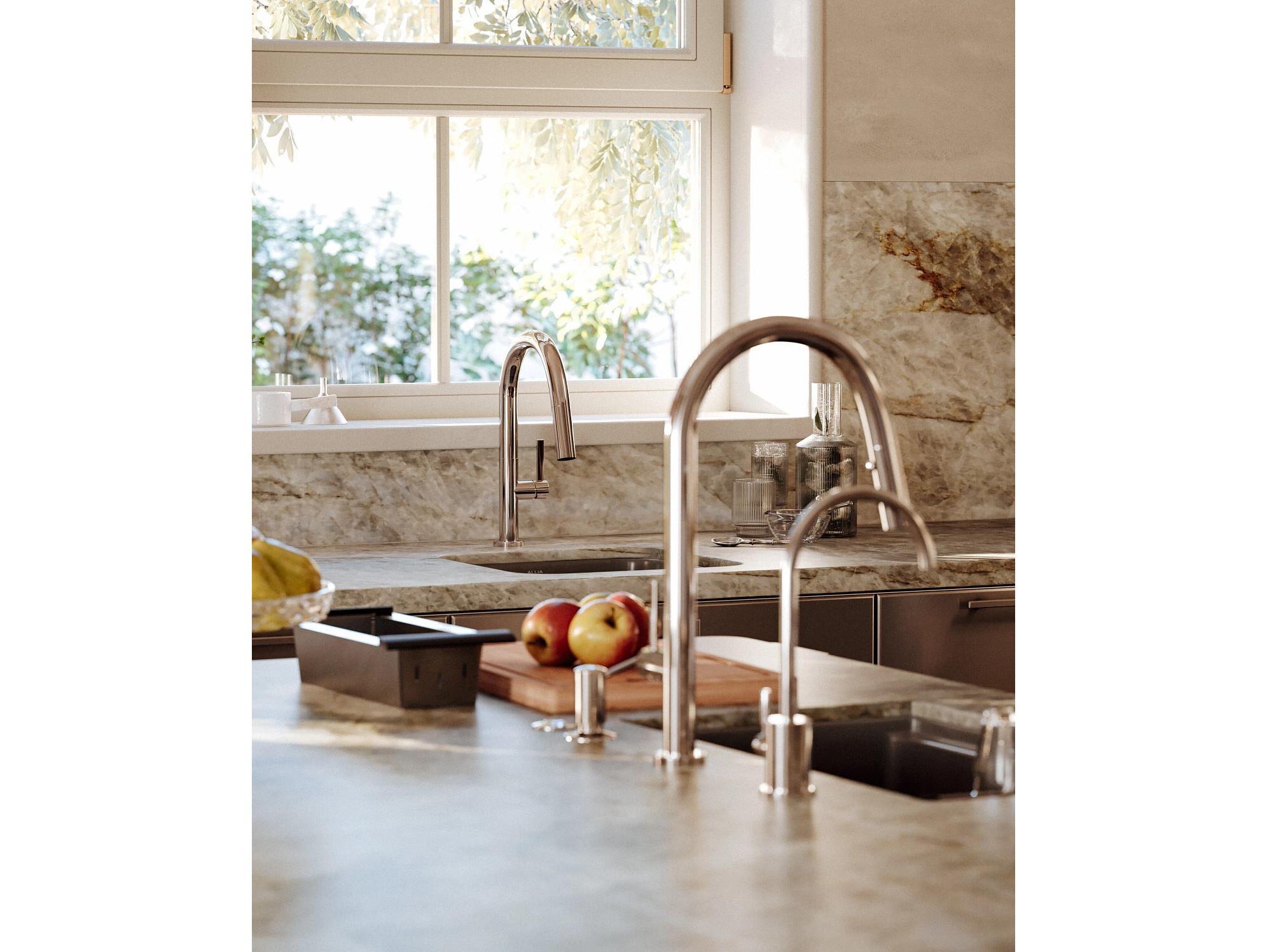 Rohl Lux Polished Nickel Faucet