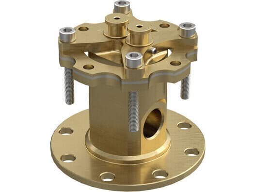 Rohl Rough-In Valve For Floor Mounted Pillar Tubfiller