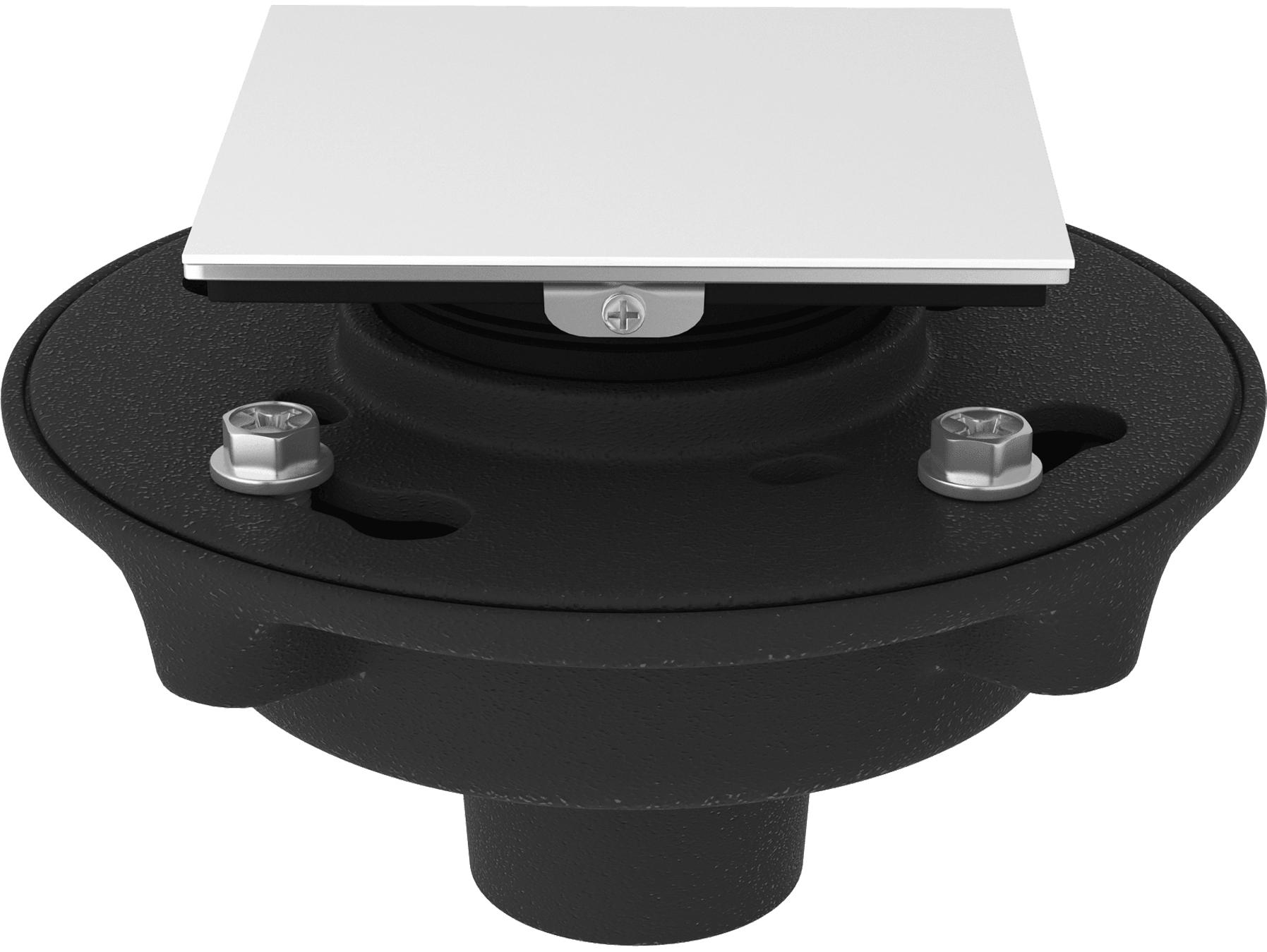 Rohl Decorative Shower Drain 2 No Hub Cast Iron Shower Drain Body And Throat Assembly With Mud