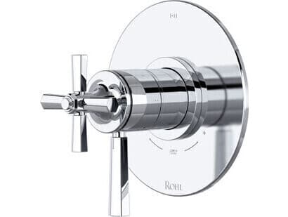 Rohl Modelle Polished Chrome 1/2" Therm Pressure Balance Trim With 3 Functions