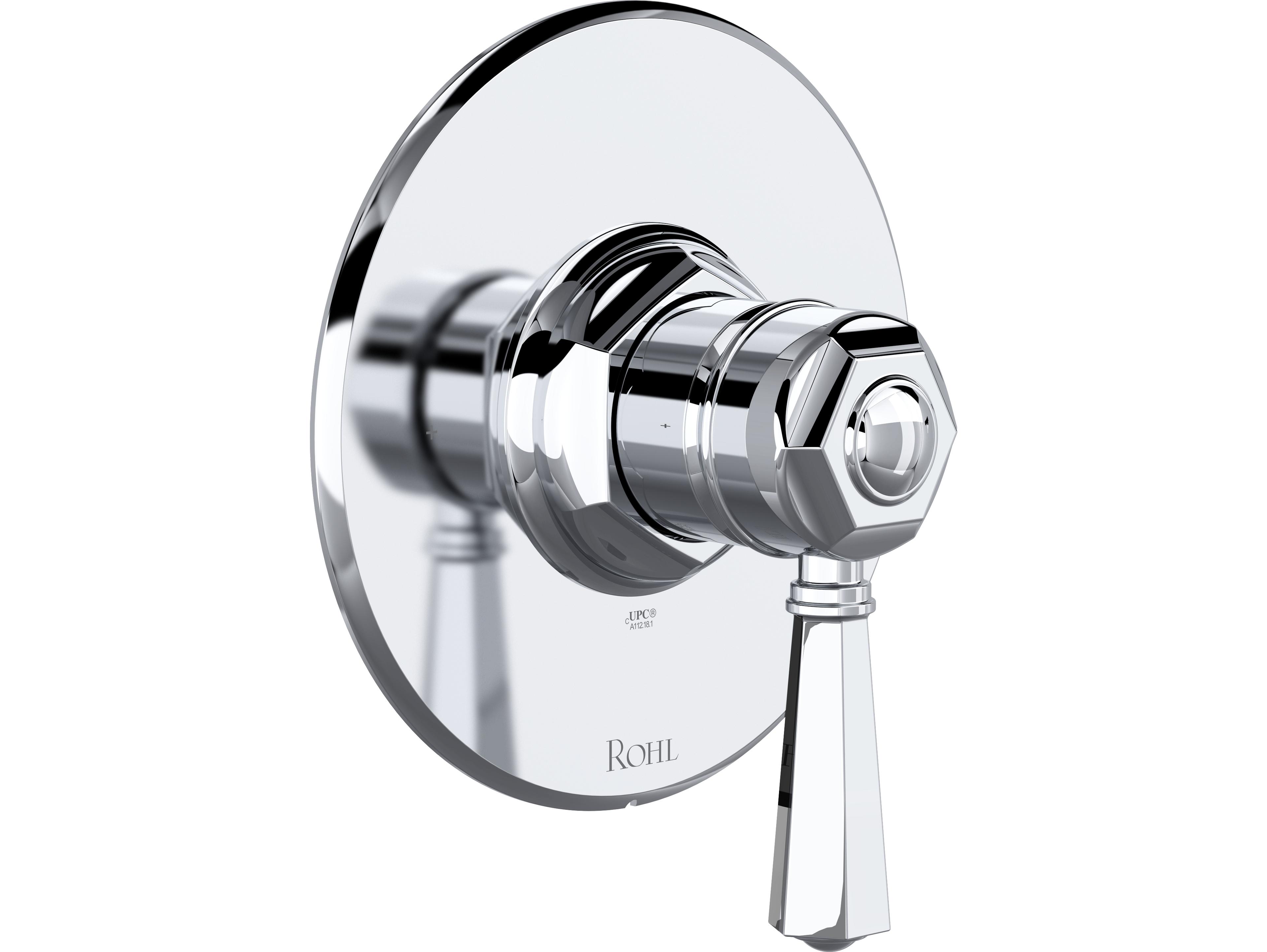 Rohl Polished Chrome1/2" Pressure Balance Trim