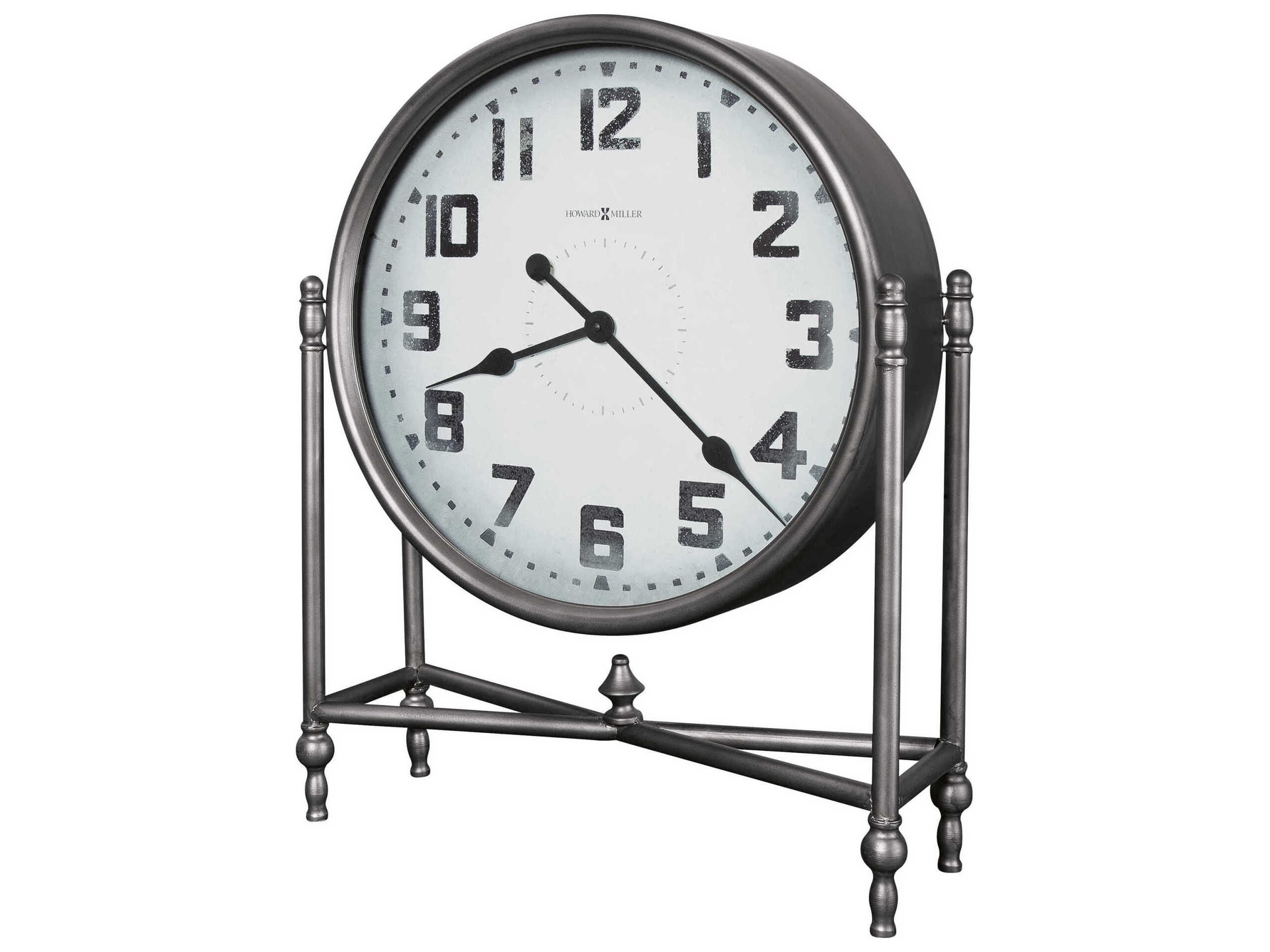 Howard Miller Light Charcoal Childress Mantel Clock