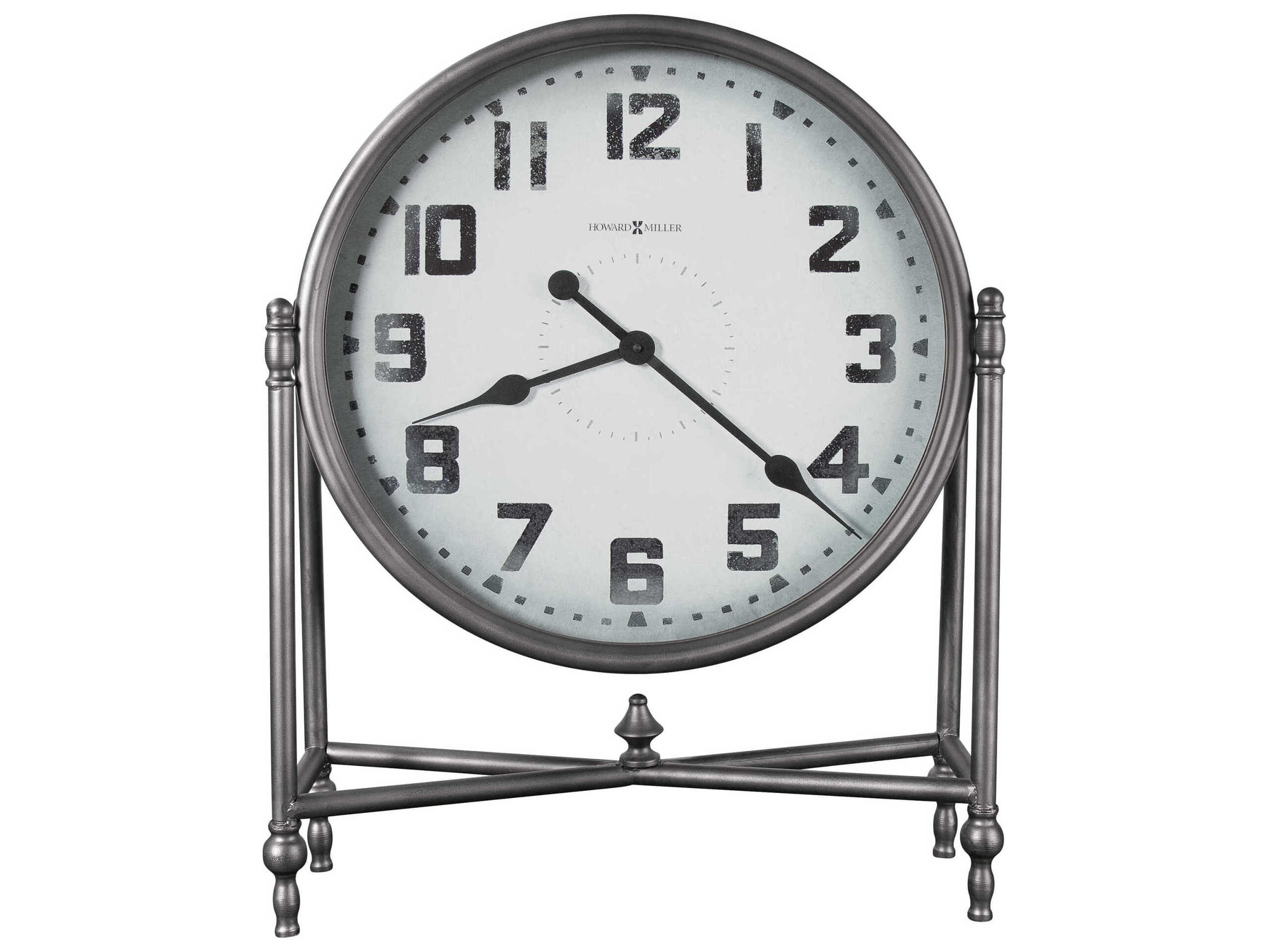 Howard Miller Light Charcoal Childress Mantel Clock