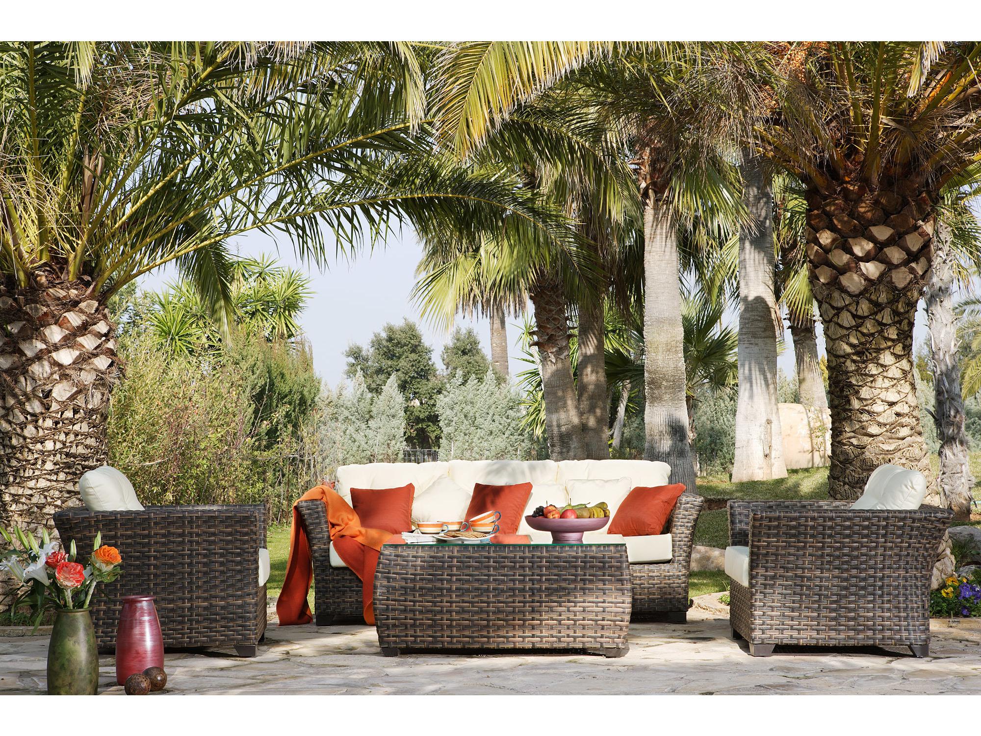 Hospitality Rattan Outdoor Fiji Wicker Rectangular Coffee Table