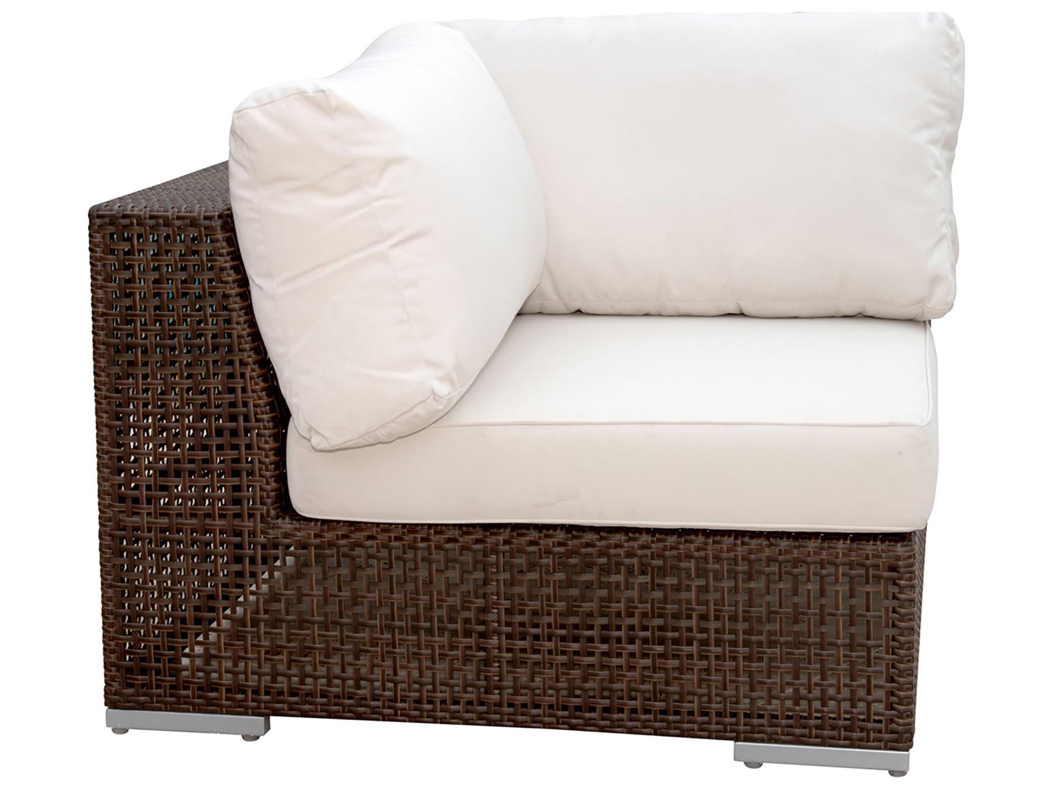 Hospitality Rattan Outdoor Soho Wicker Modular Lounge Chair
