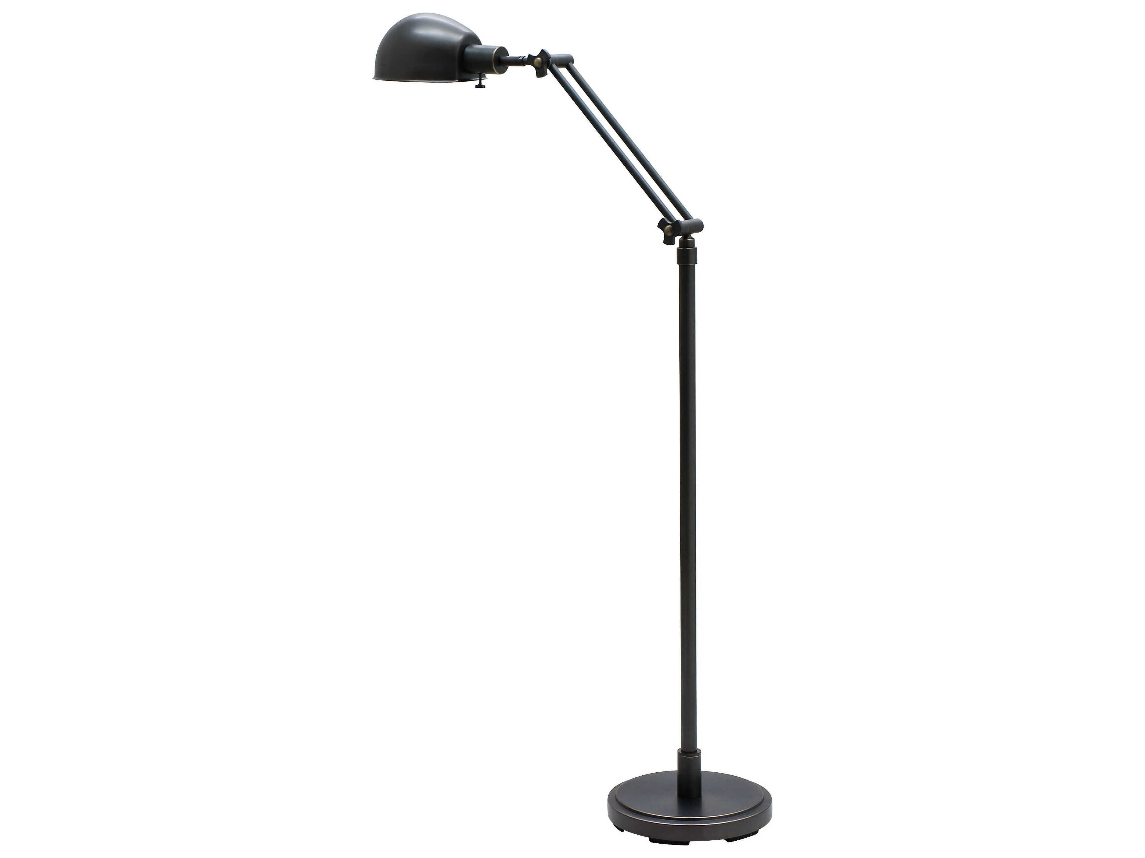 House of Troy Addison Brass Floor Lamp