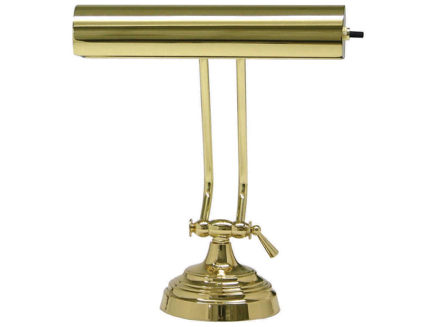 House of Troy Advent Brass Desk Lamp