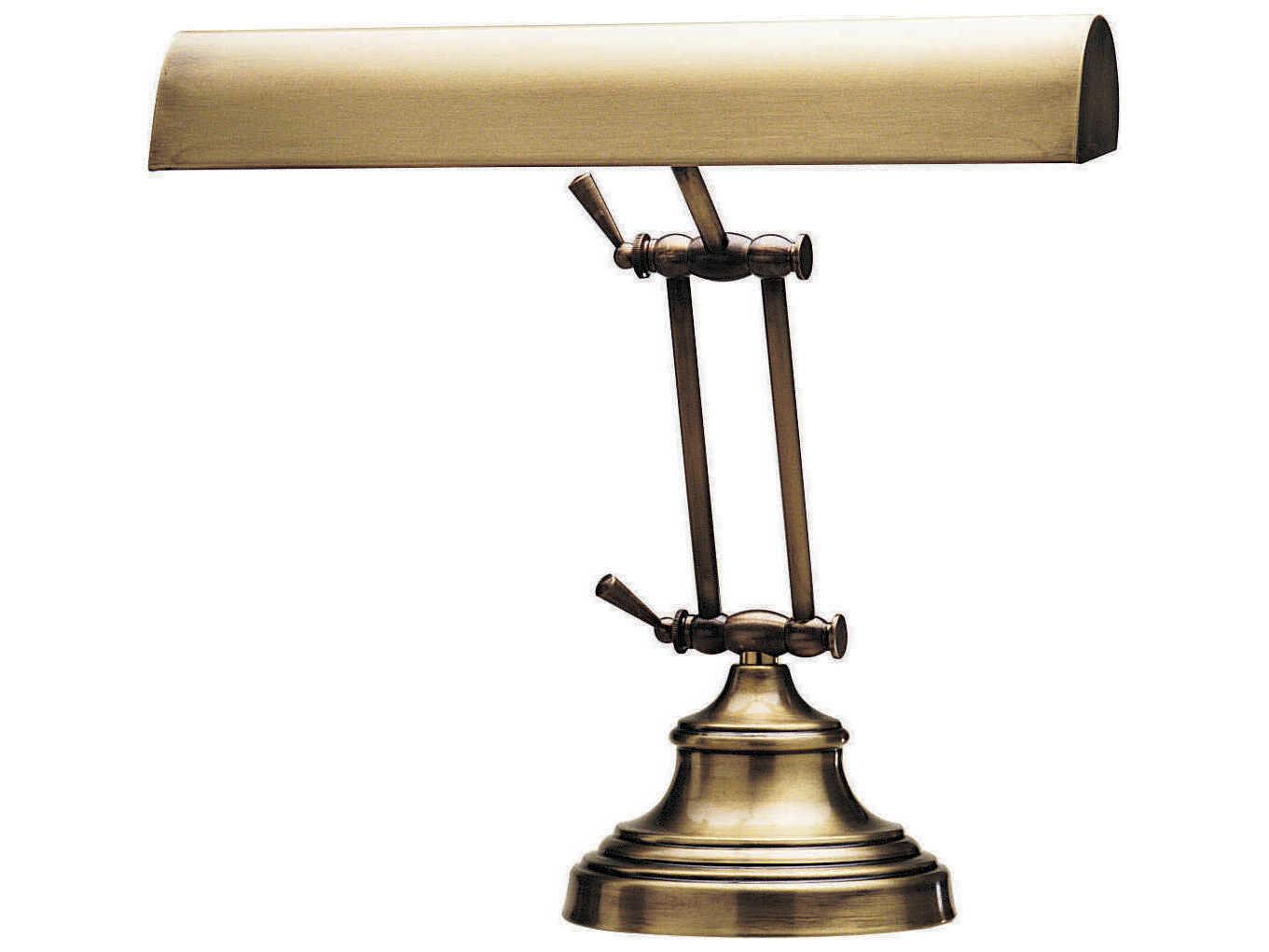 House of Troy Advent Black Desk Lamp