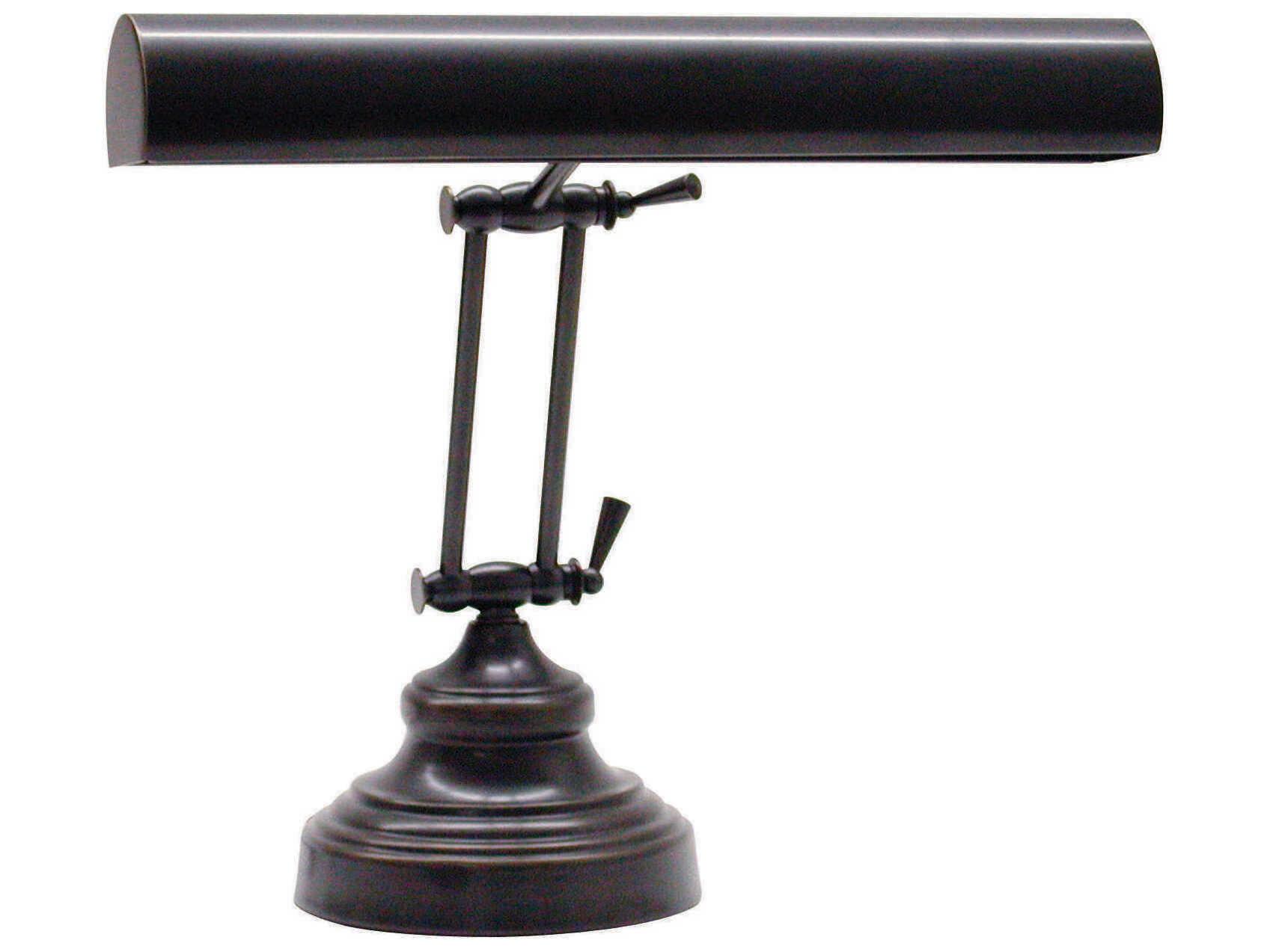 House of Troy Advent Black Desk Lamp