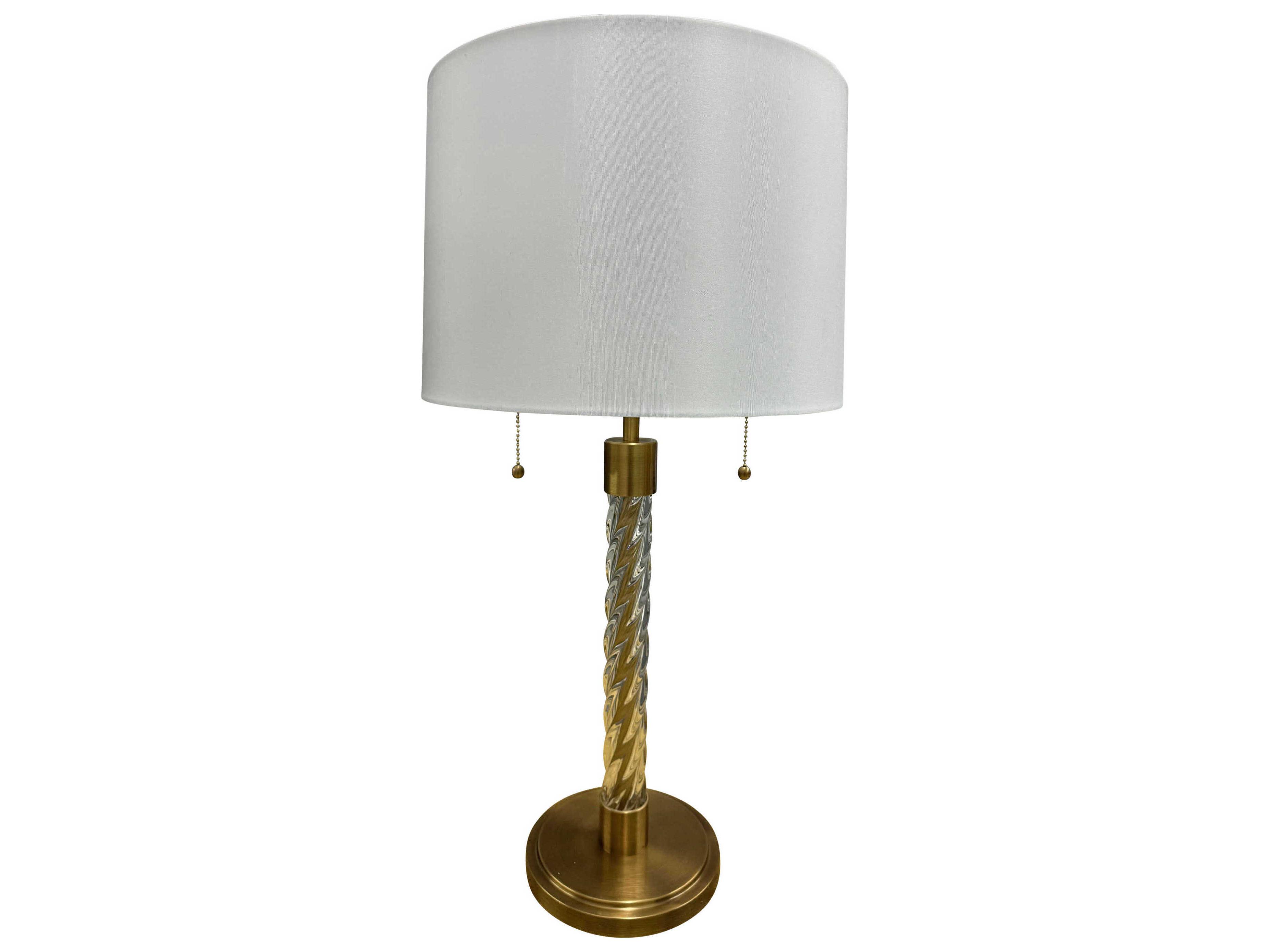 House of Troy Chloe Brushed Brass Buffet Lamp