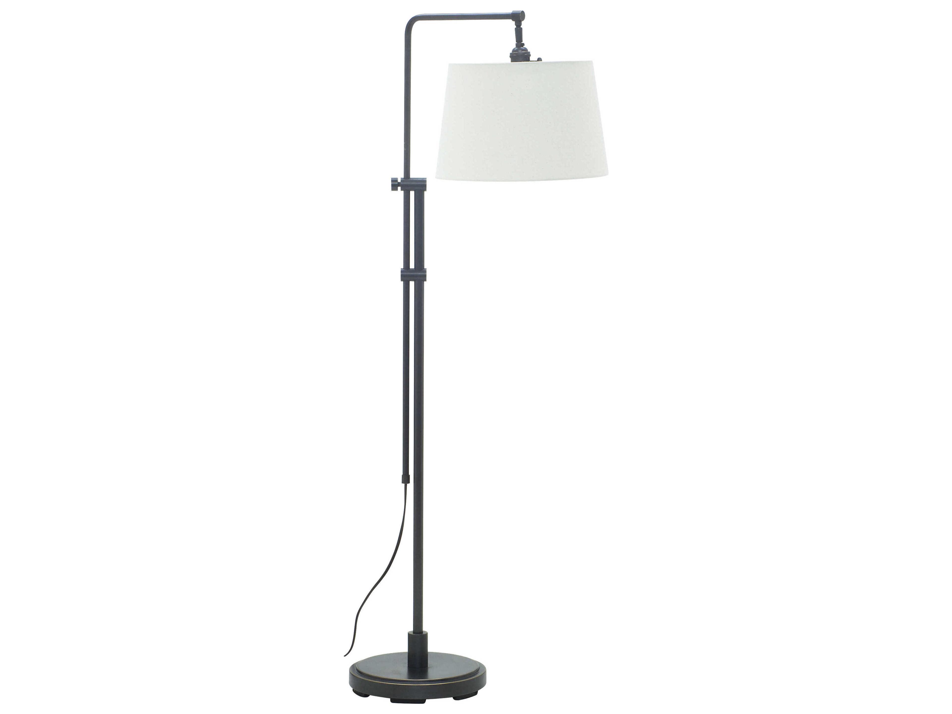 House of Troy Crown Point Brass Floor Lamp