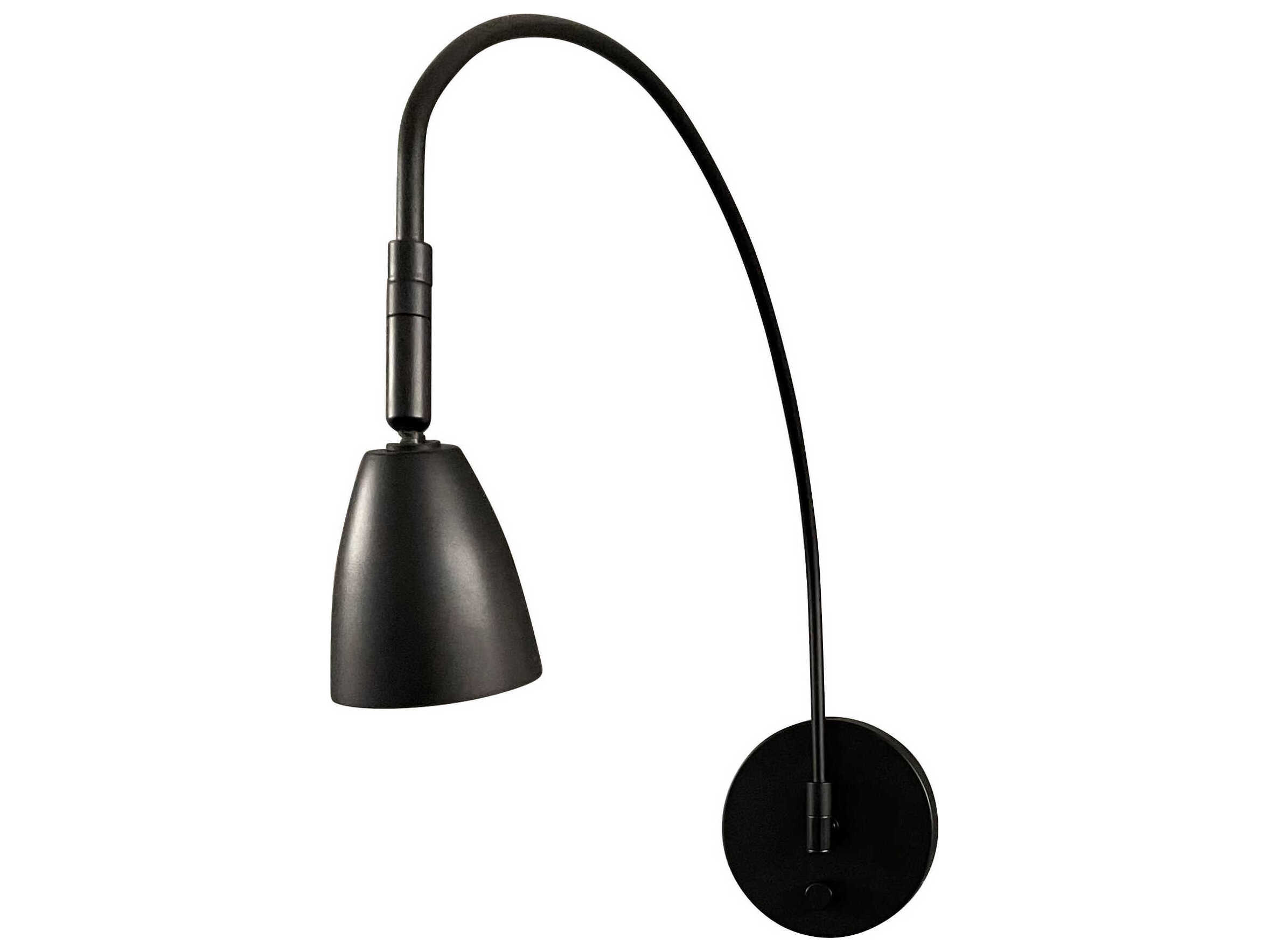 House of Troy Advent Direct Wire 1-Light Black Picture Light
